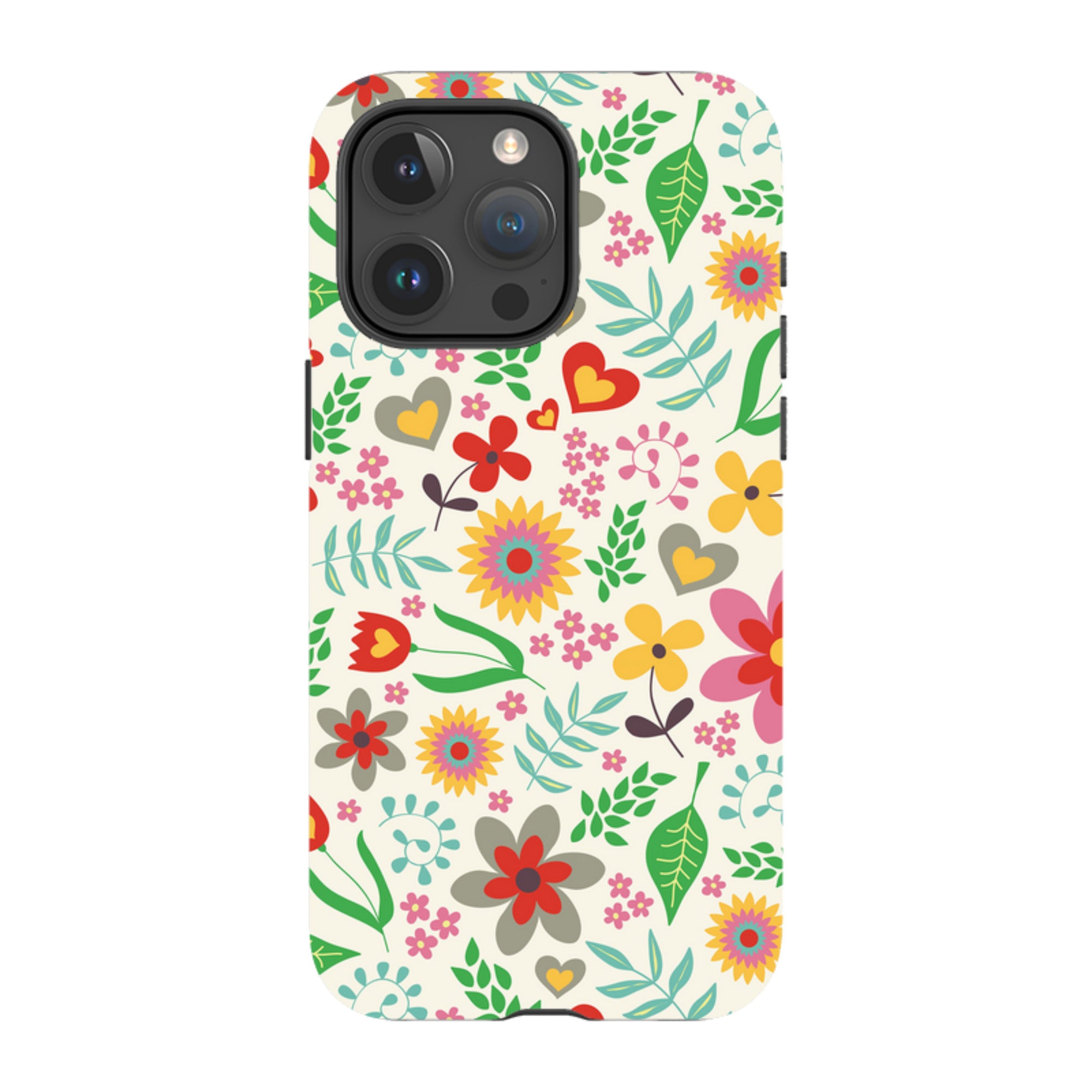 iPhone Tough Case - Folky Floral By Suzy Taylor