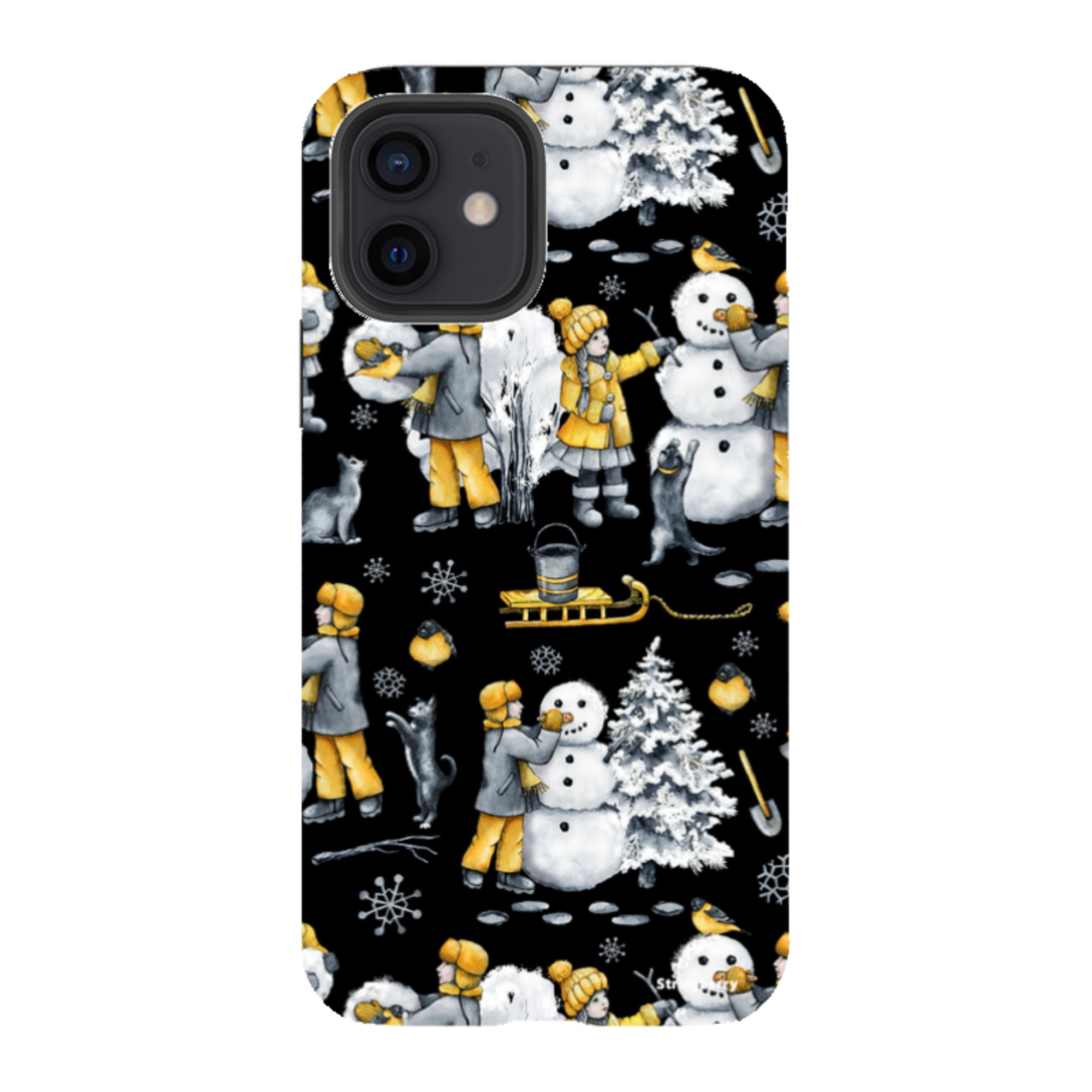 iPhone Tough Case - Me And Snowman