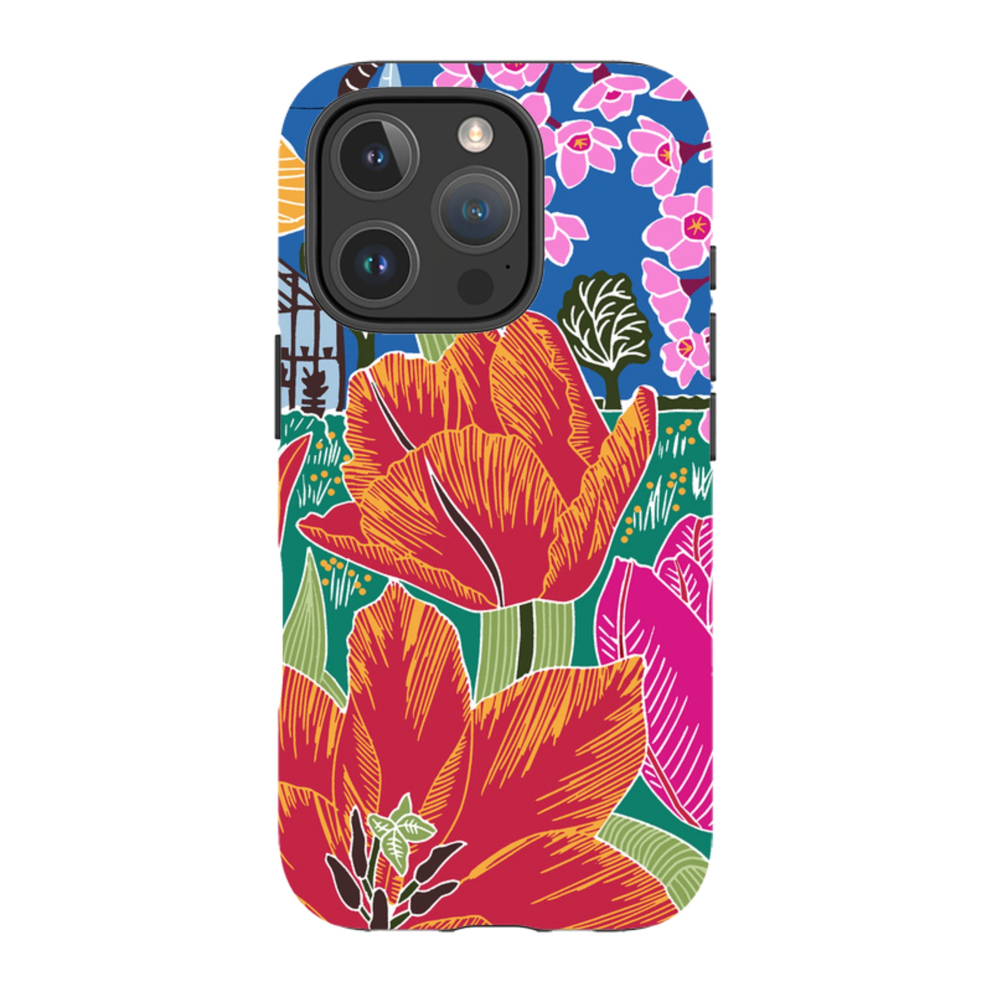 iPhone Tough Case - Tulip By Kate Heiss