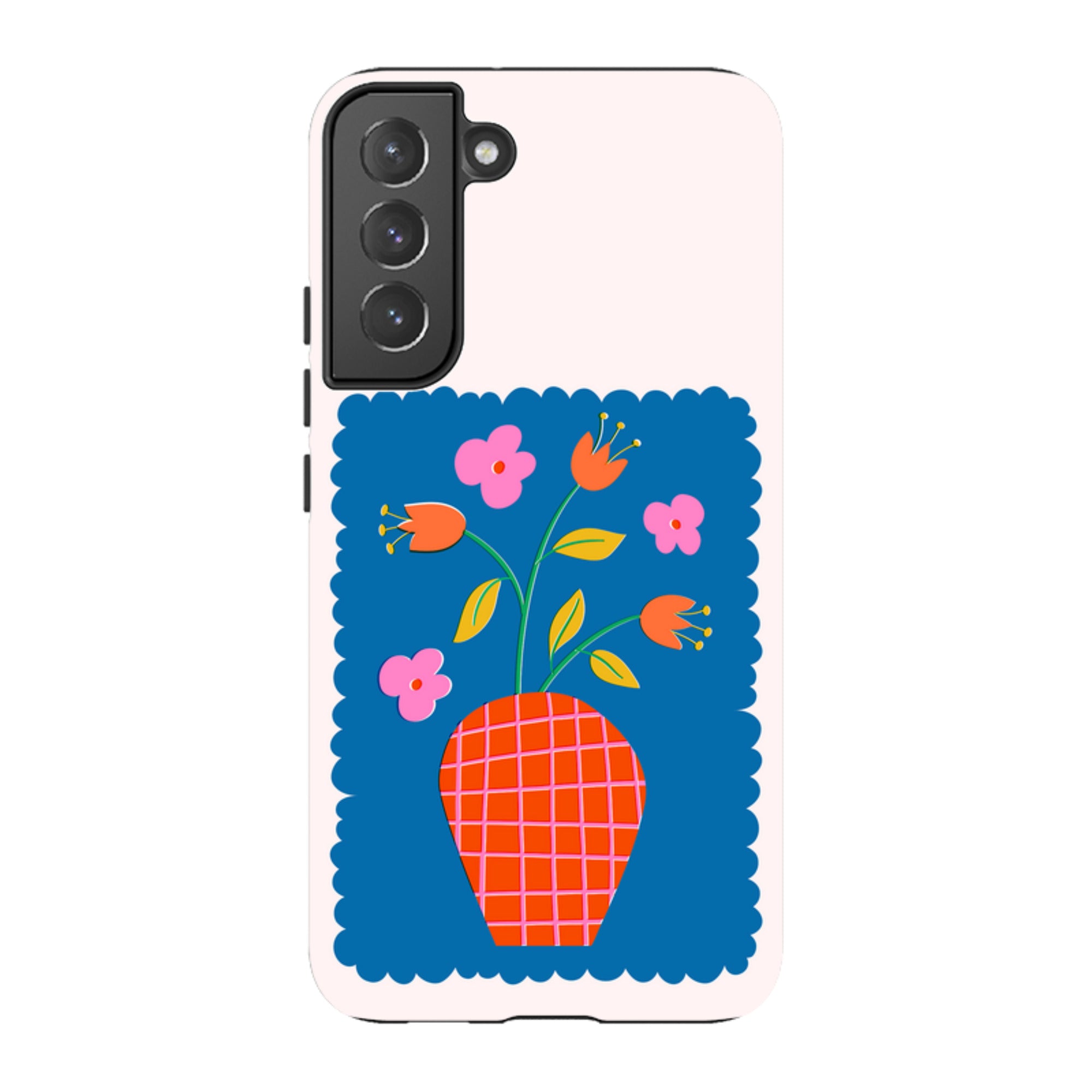 Samsung Tough Case - Floral Stamp