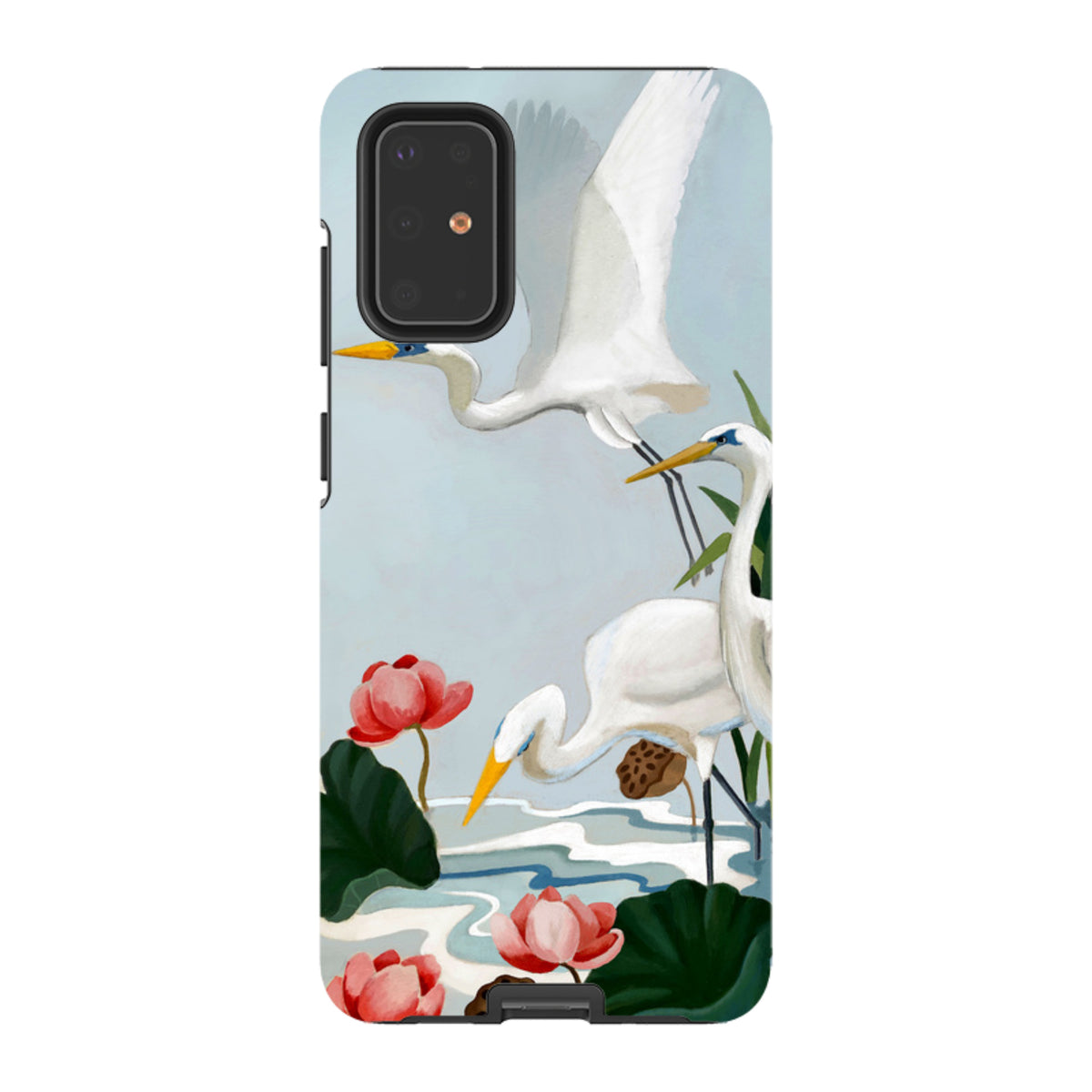 Samsung Tough Case - Egrets And Lillie's By Bex Parkin