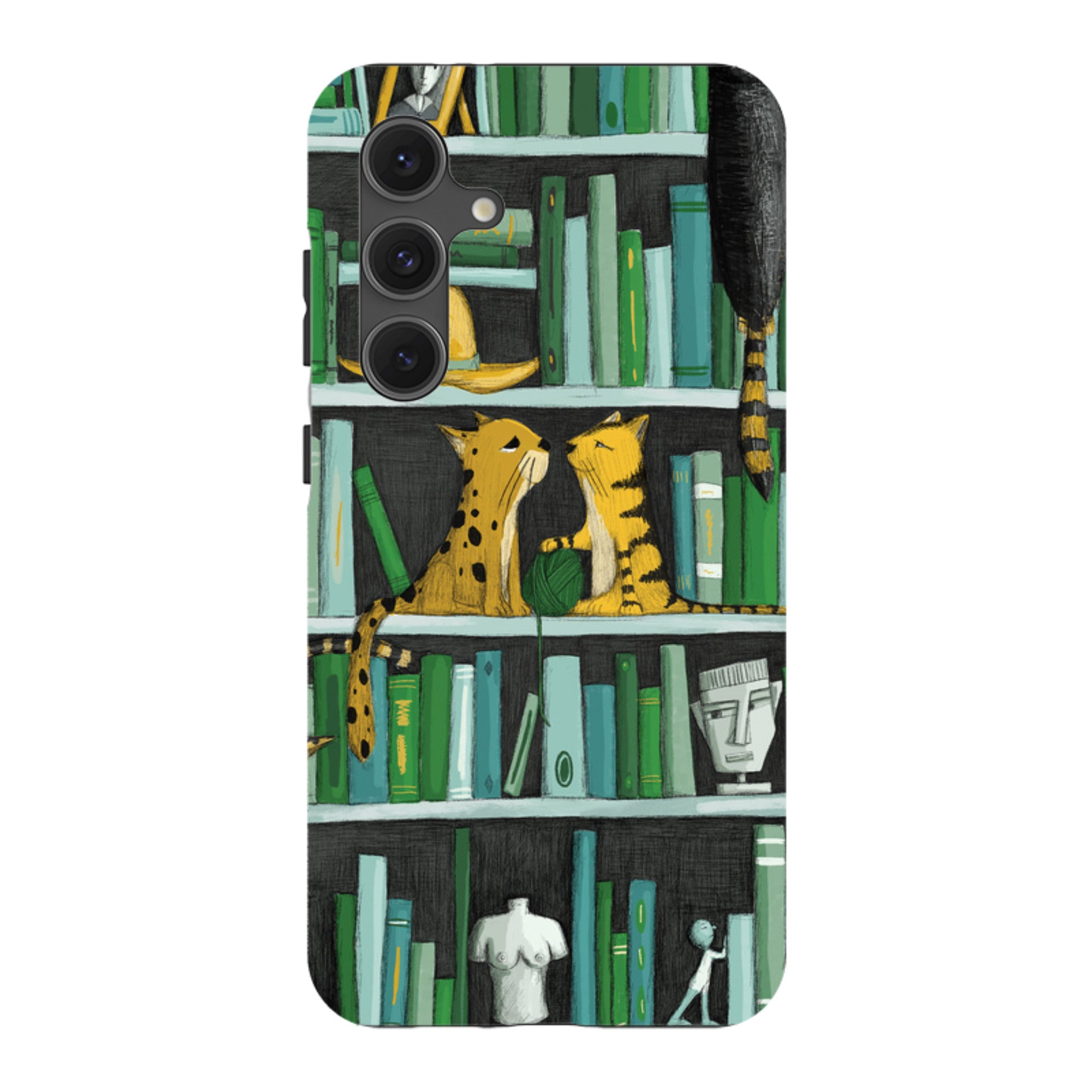 Samsung Tough Case - Library Friends By Maja Lindberg