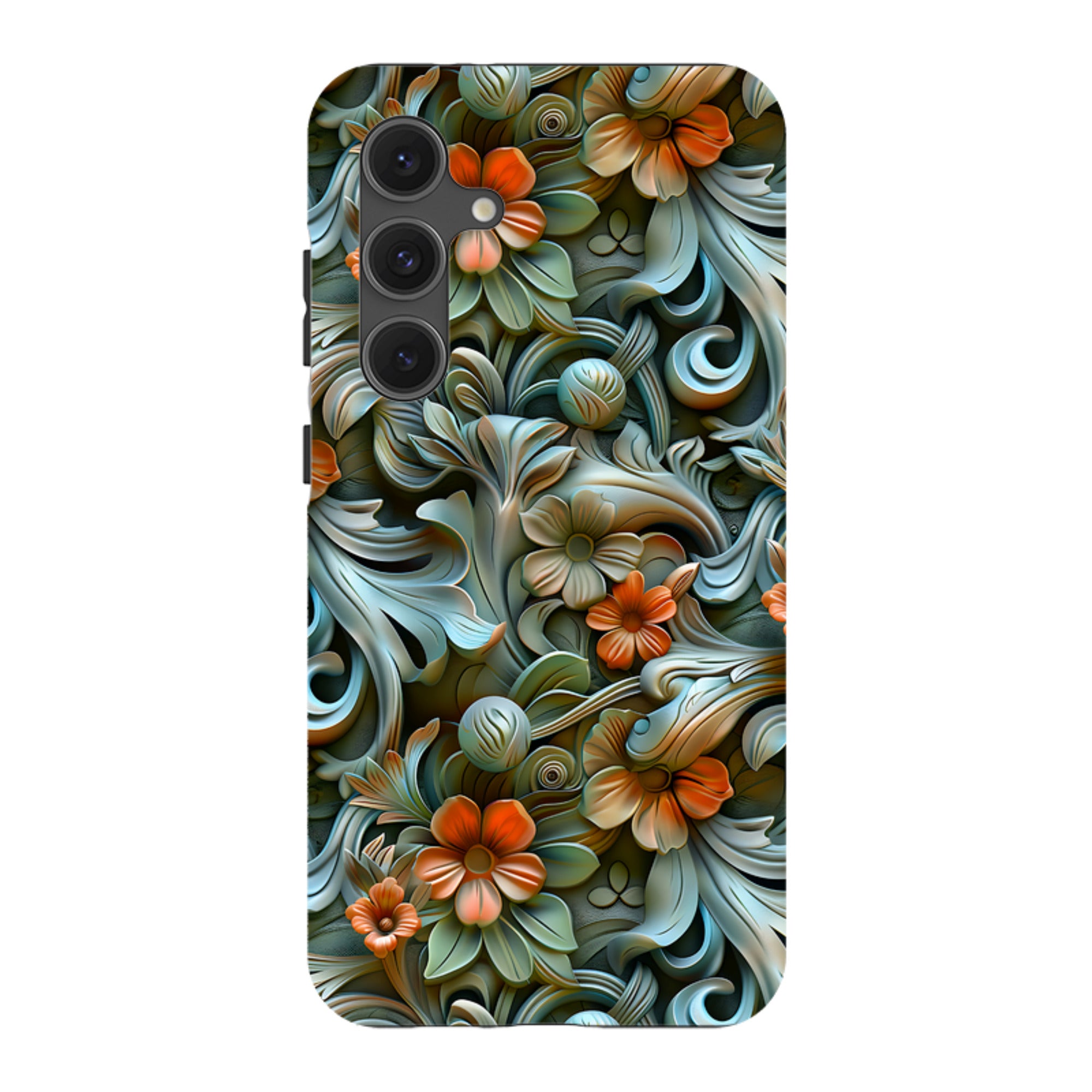 Samsung Tough Case - Clover Floral