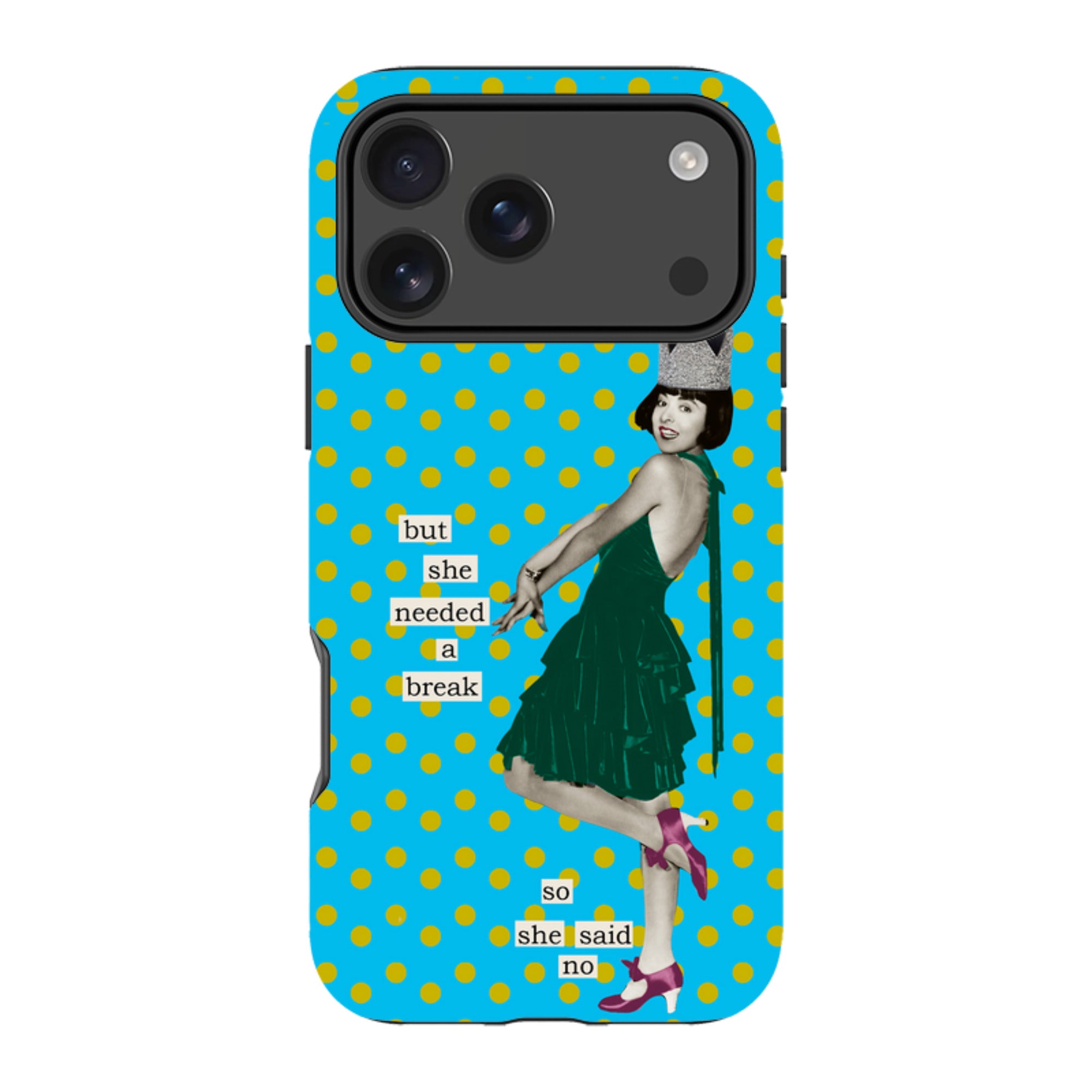 iPhone Tough Case - She Believed She Could By Clare Jordan