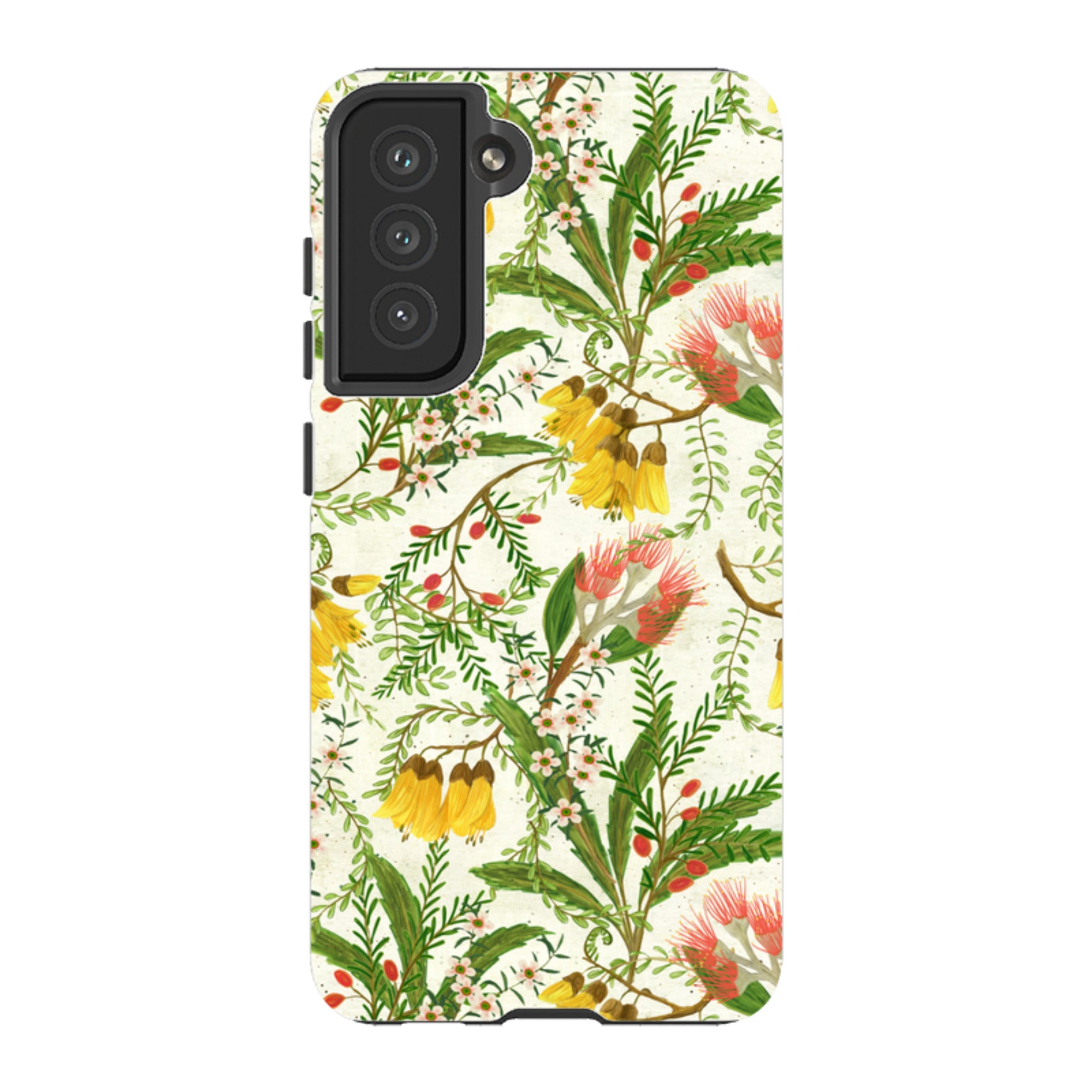 Samsung Tough Case - Kowhai And Bottle Brush By Katherine Quinn