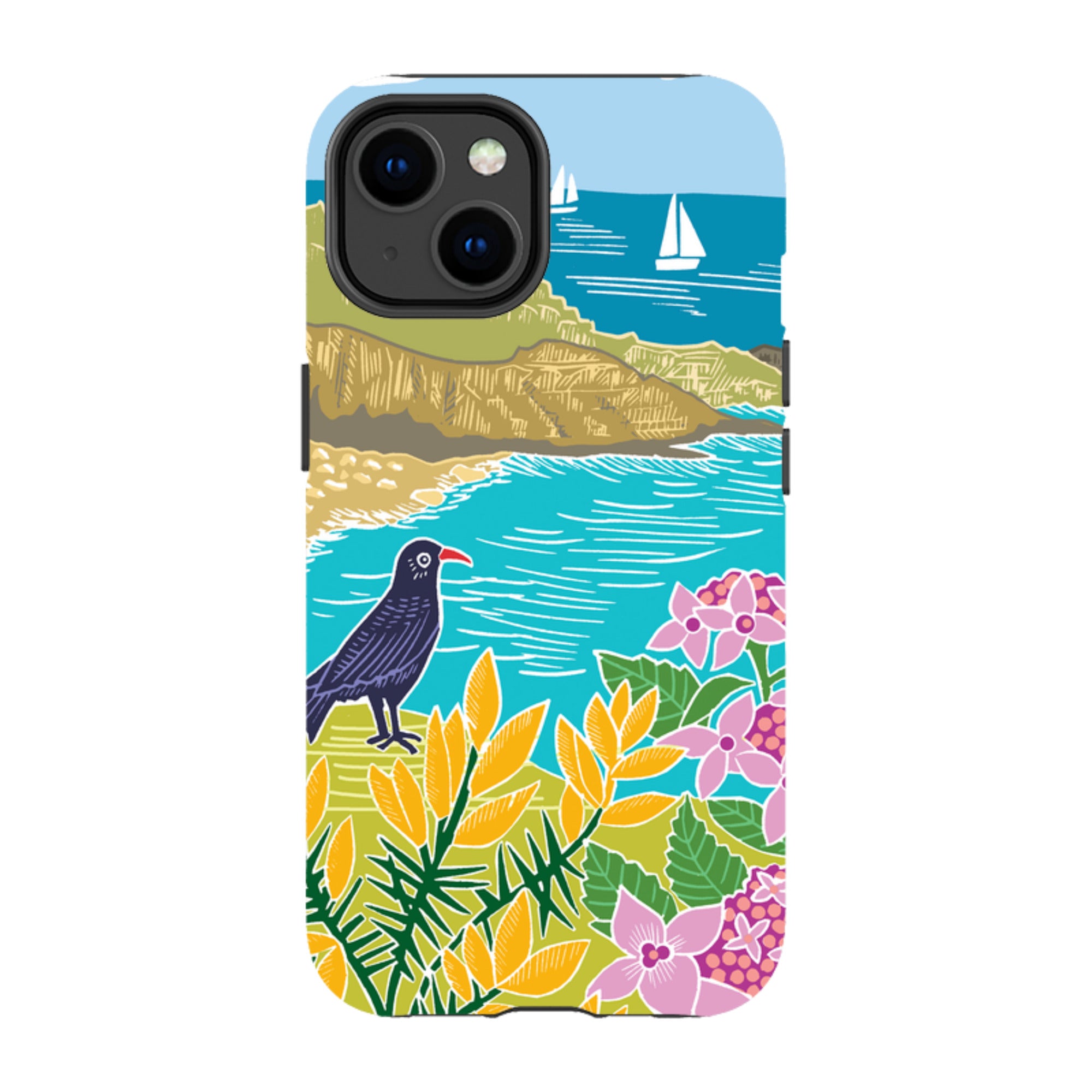 iPhone Tough Case - Porthgwarra Walk By Kate Heiss