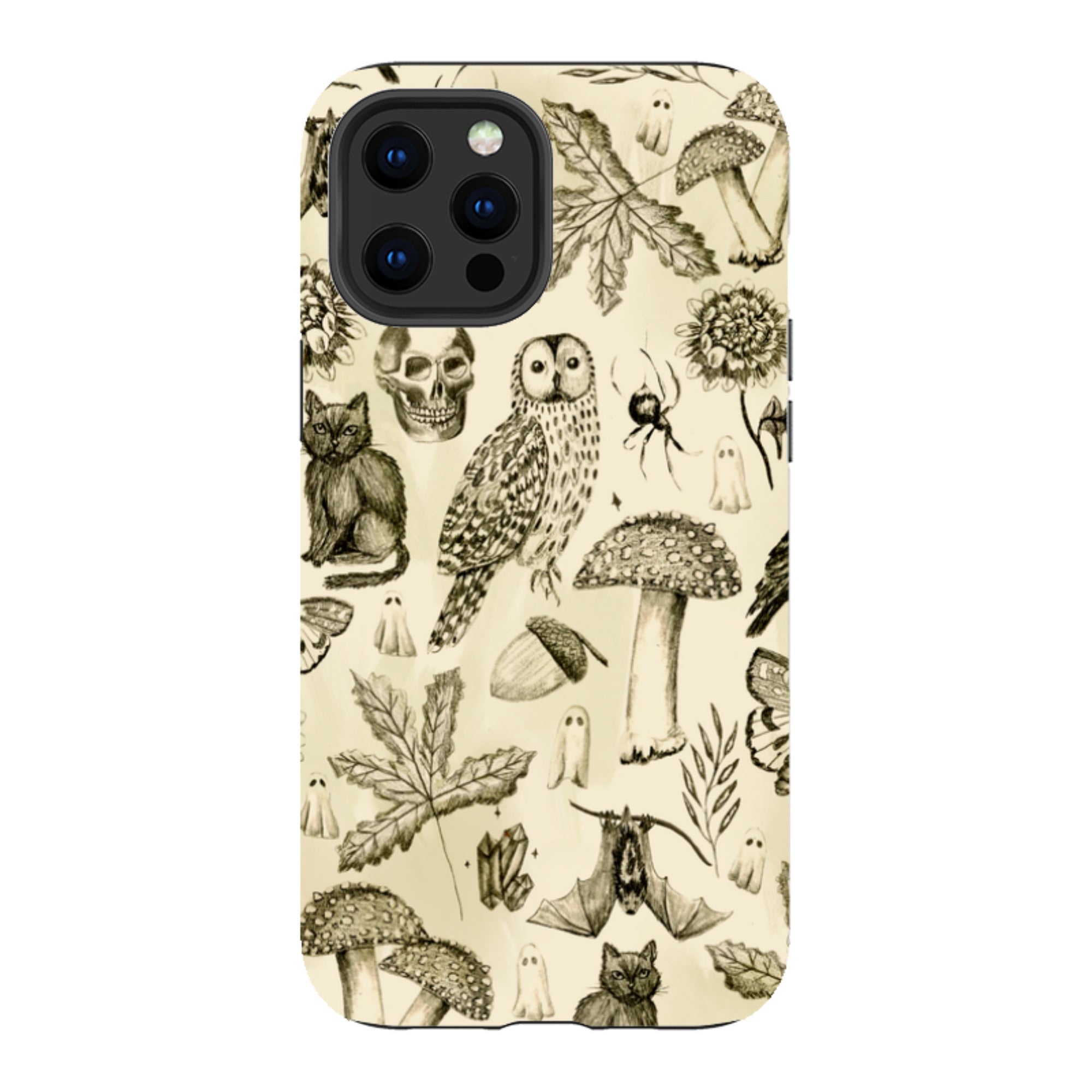 iPhone Tough Case - Pencil Fall By Abby Jacobs