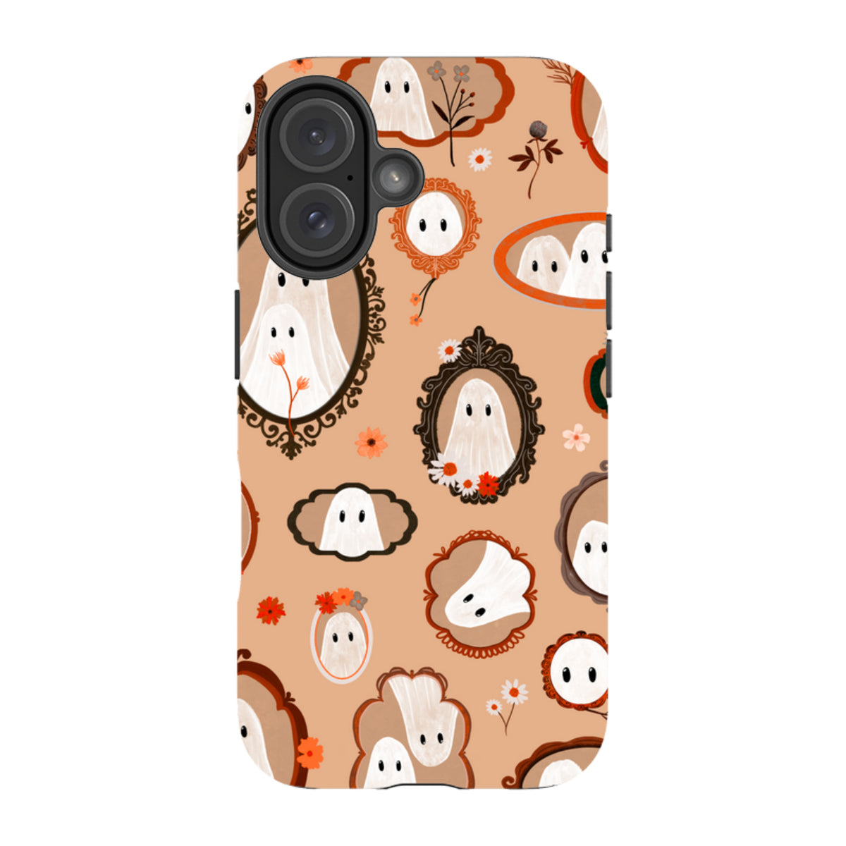 iPhone Tough Case - Framed Ghosts - Cider Clay By Katherine Quinn