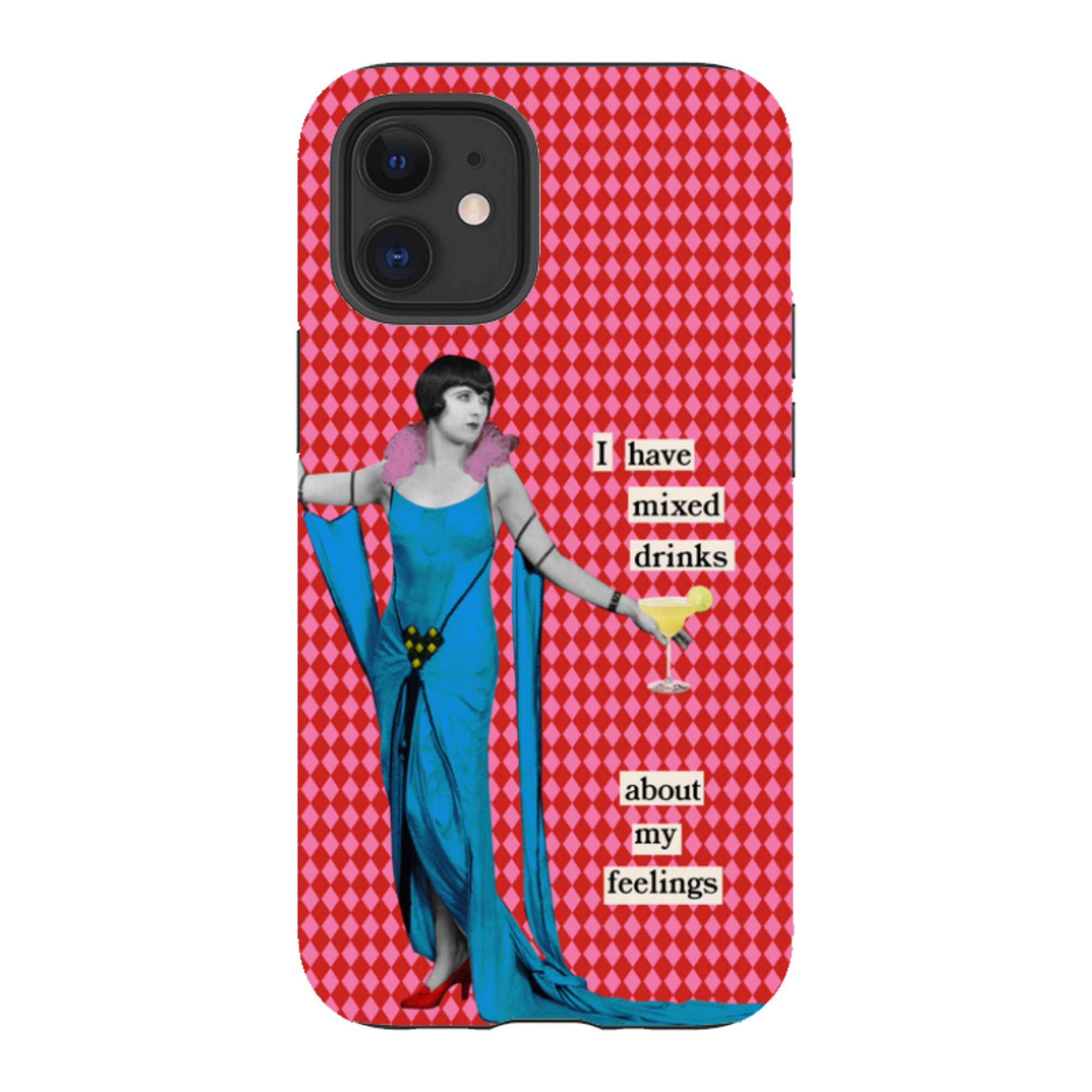 iPhone Tough Case - Mixed Drinks By Clare Jordan