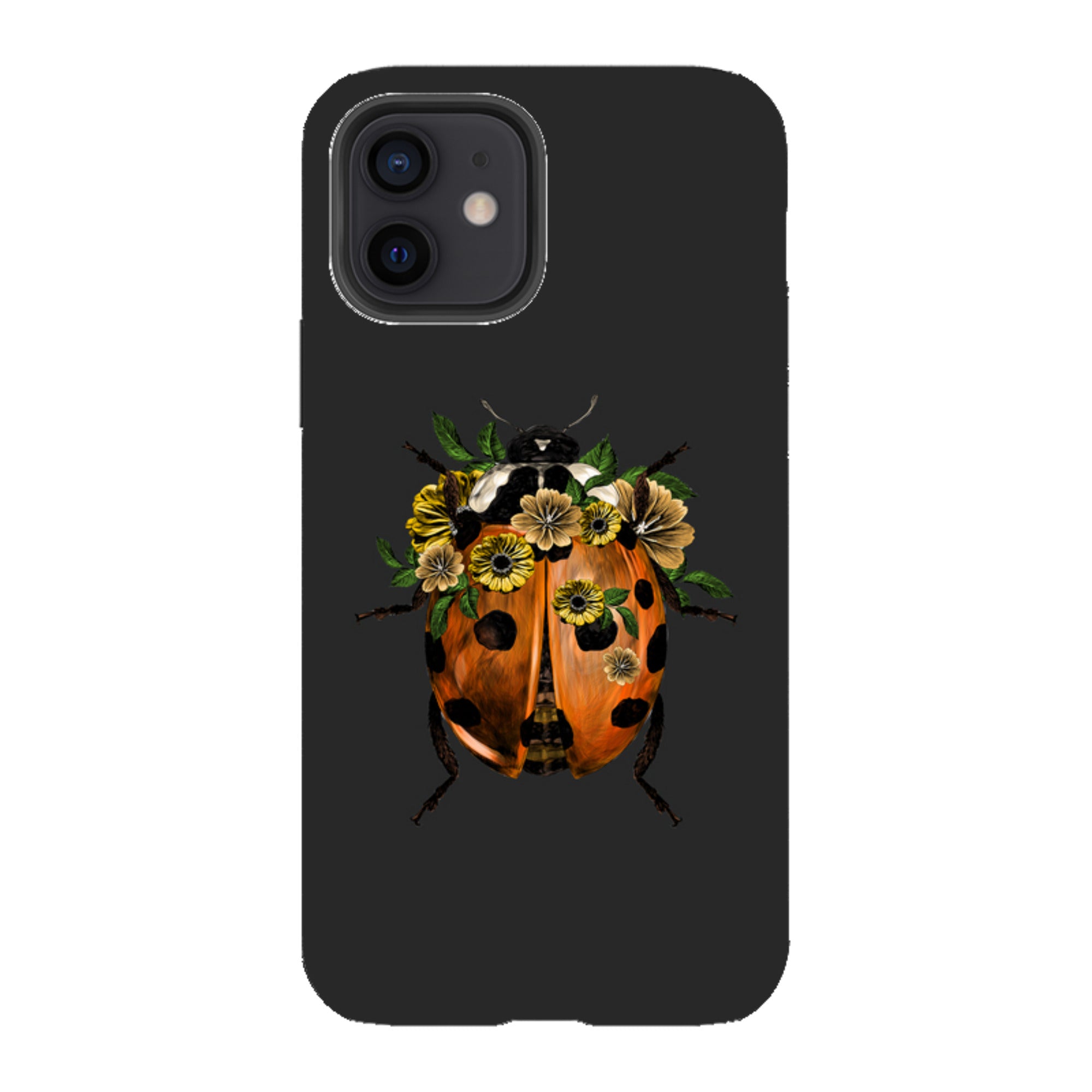 iPhone Tough Case - Ladybug Dark