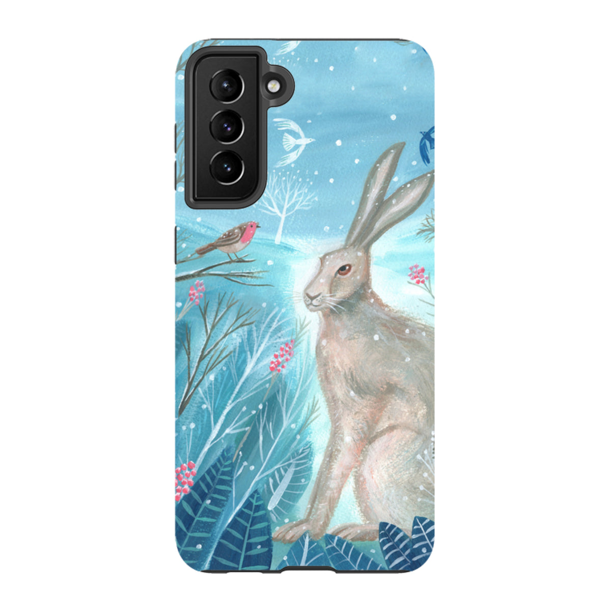 Samsung Tough Case - Winter Hare By Mary Stubberfield