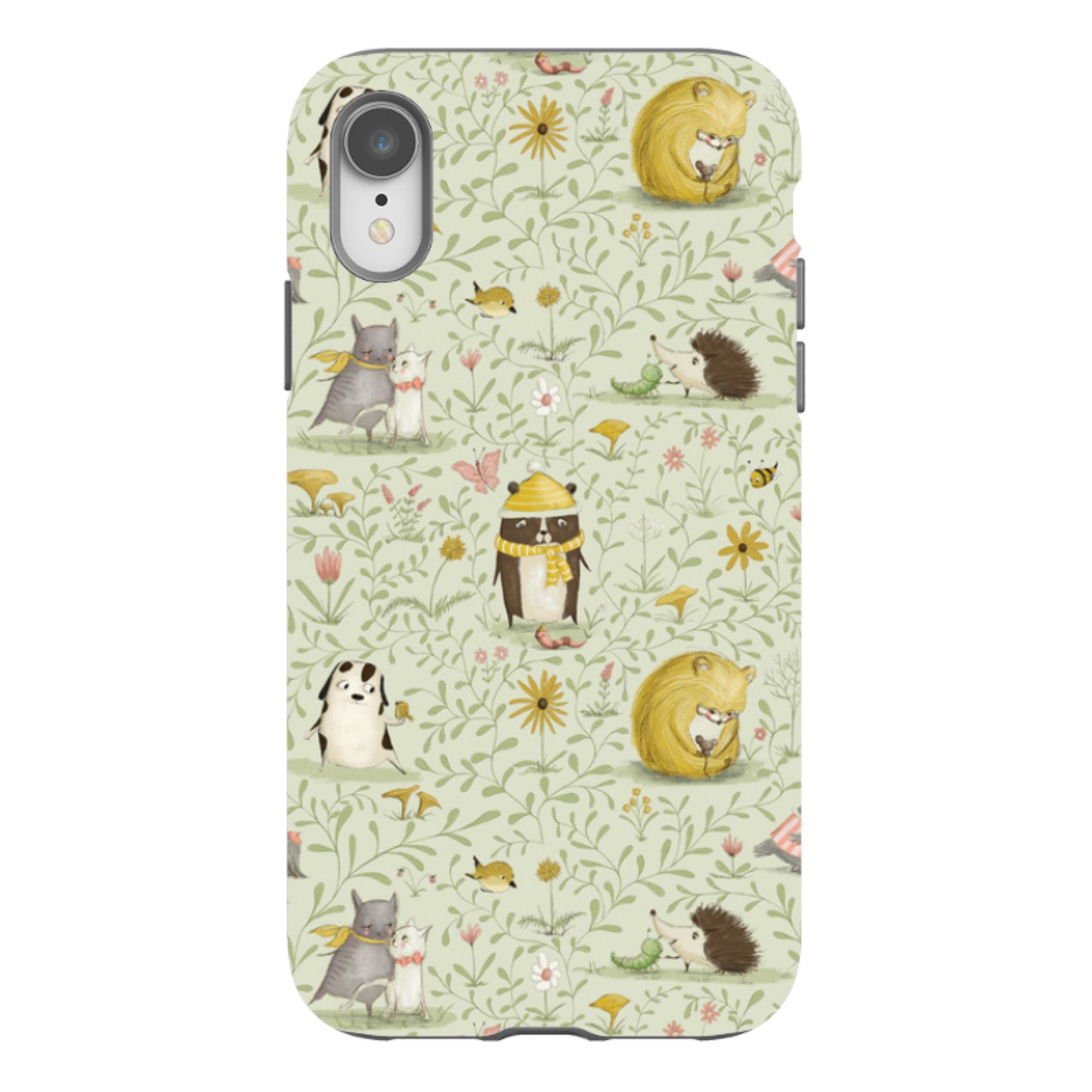 iPhone Tough Case - Animal Meetings By Maja Lindberg