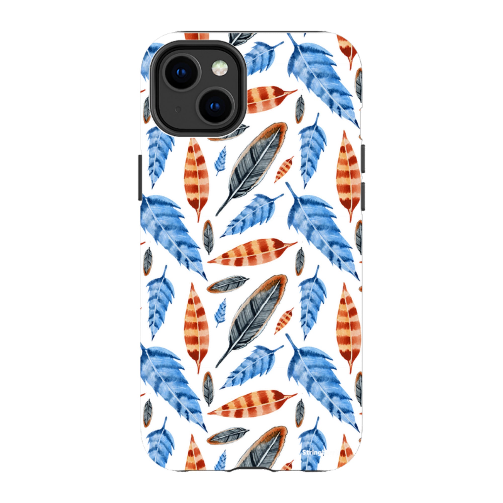 iPhone MagSafe Tough Case - Multi Feathers