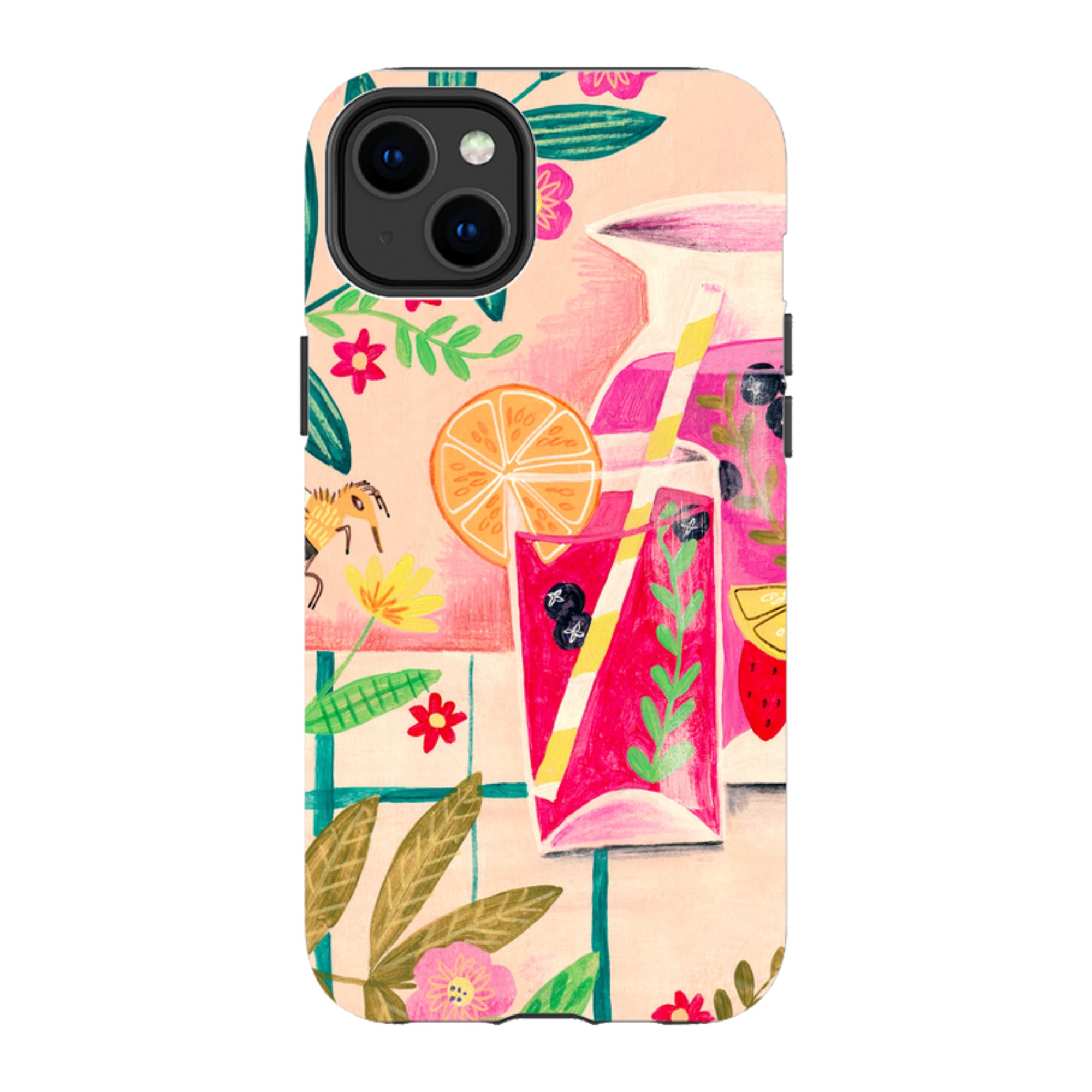 iPhone Tough Case - Drink By Caroline Bonne Muller
