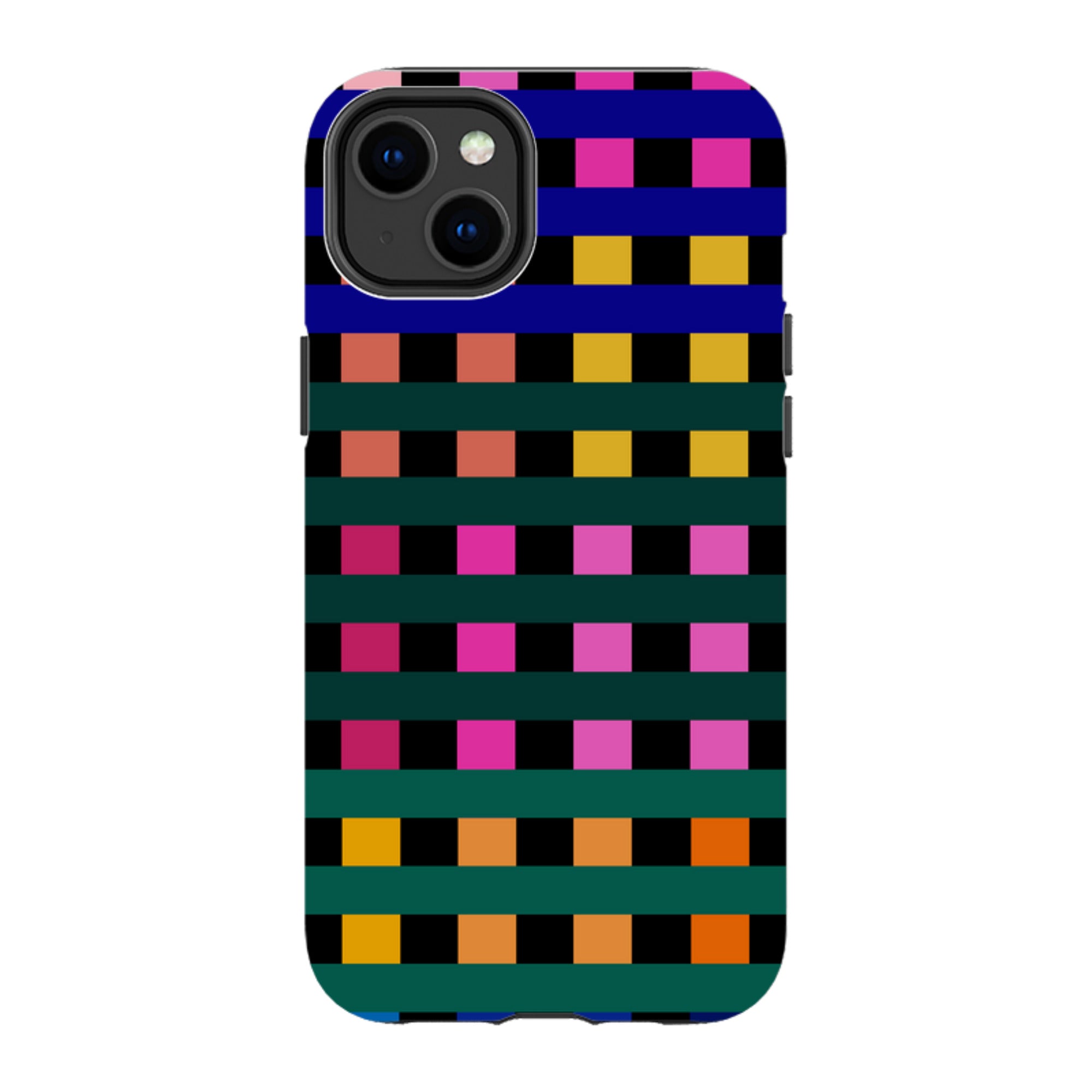 iPhone Tough Case - Newton Check By Kitty Joseph