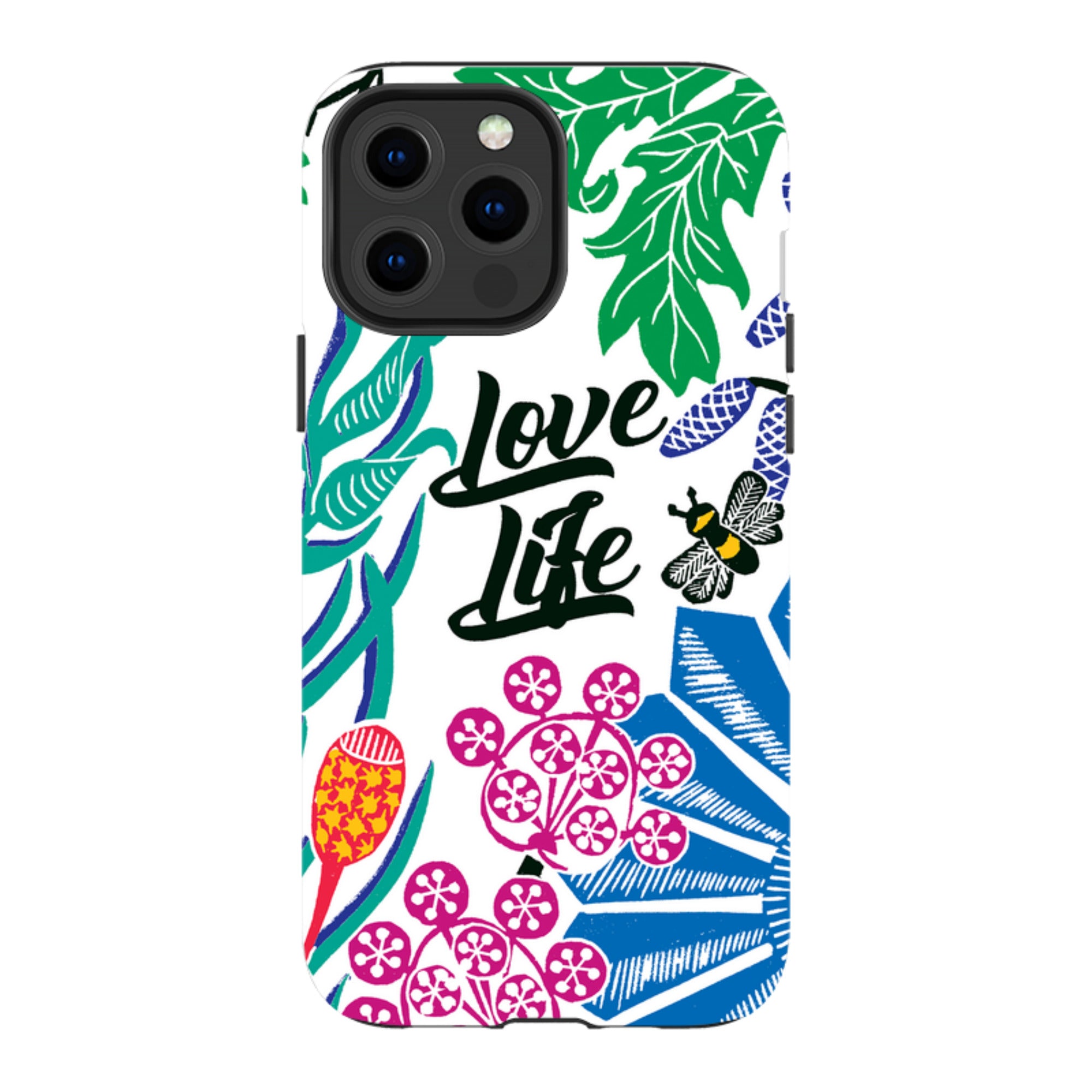 iPhone Tough Case - Love Life By Kate Heiss