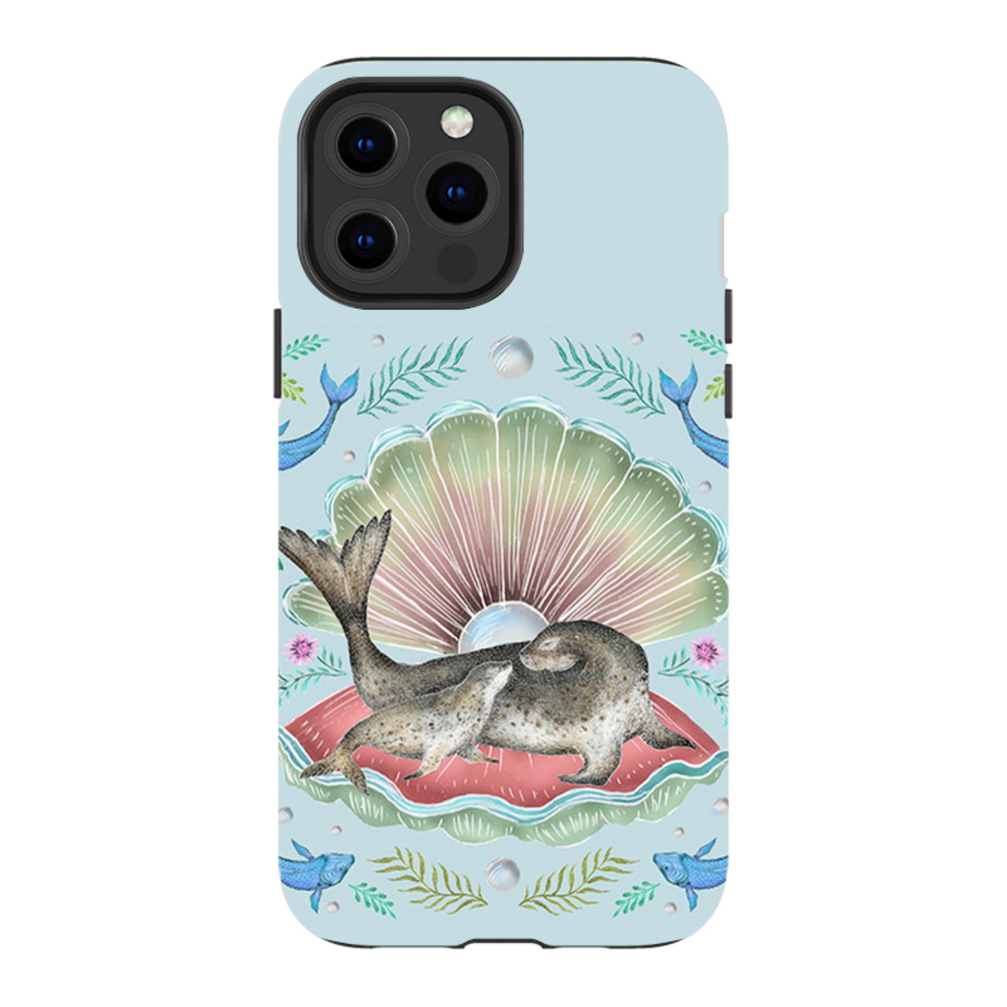 iPhone MagSafe Tough Case -  Seals In Shell By Catherine Rowe