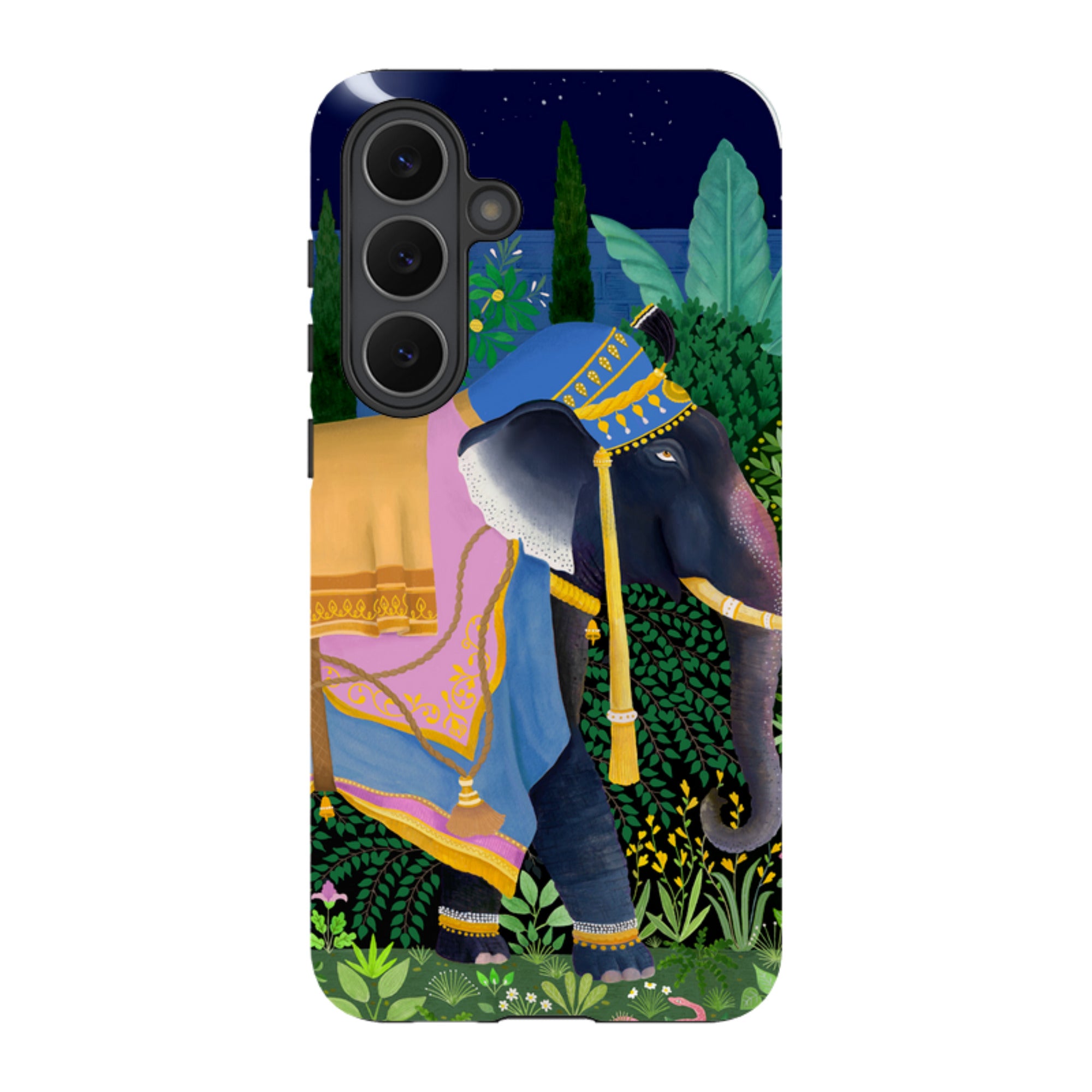 Samsung Tough Case - Indian Elephant By Bex Parkin