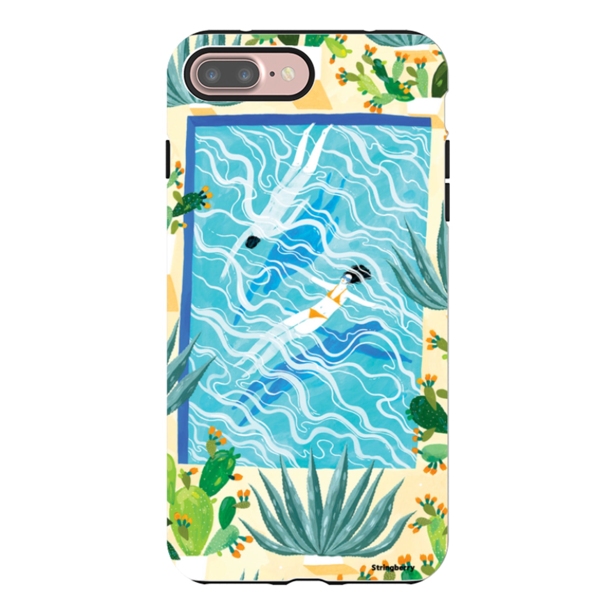 iPhone Tough Case - La Piscina By Madalina Andronic