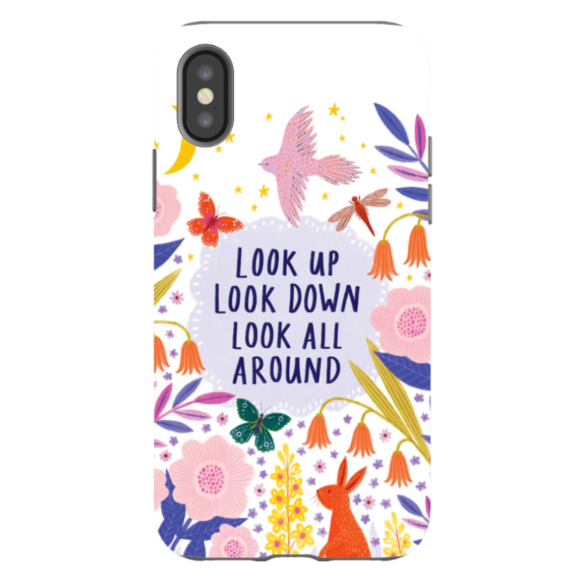 iPhone Tough Case - Look Up Look Down By Lee Foster Wilson