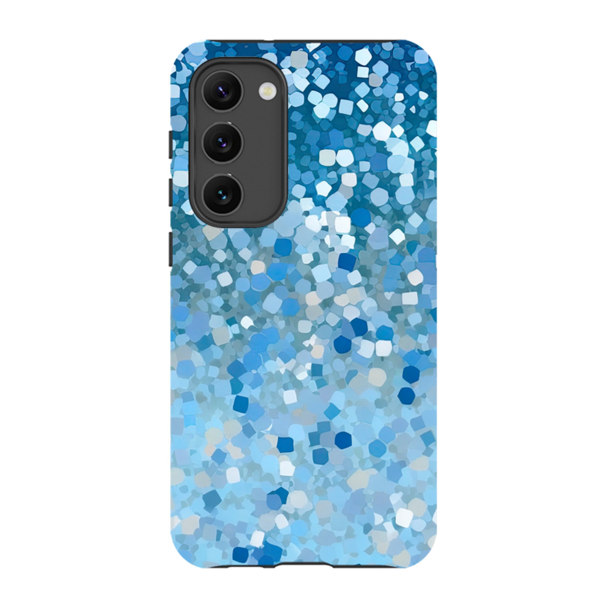 Samsung Tough Case - Blue Glitter II (Case Does Not Glitter)