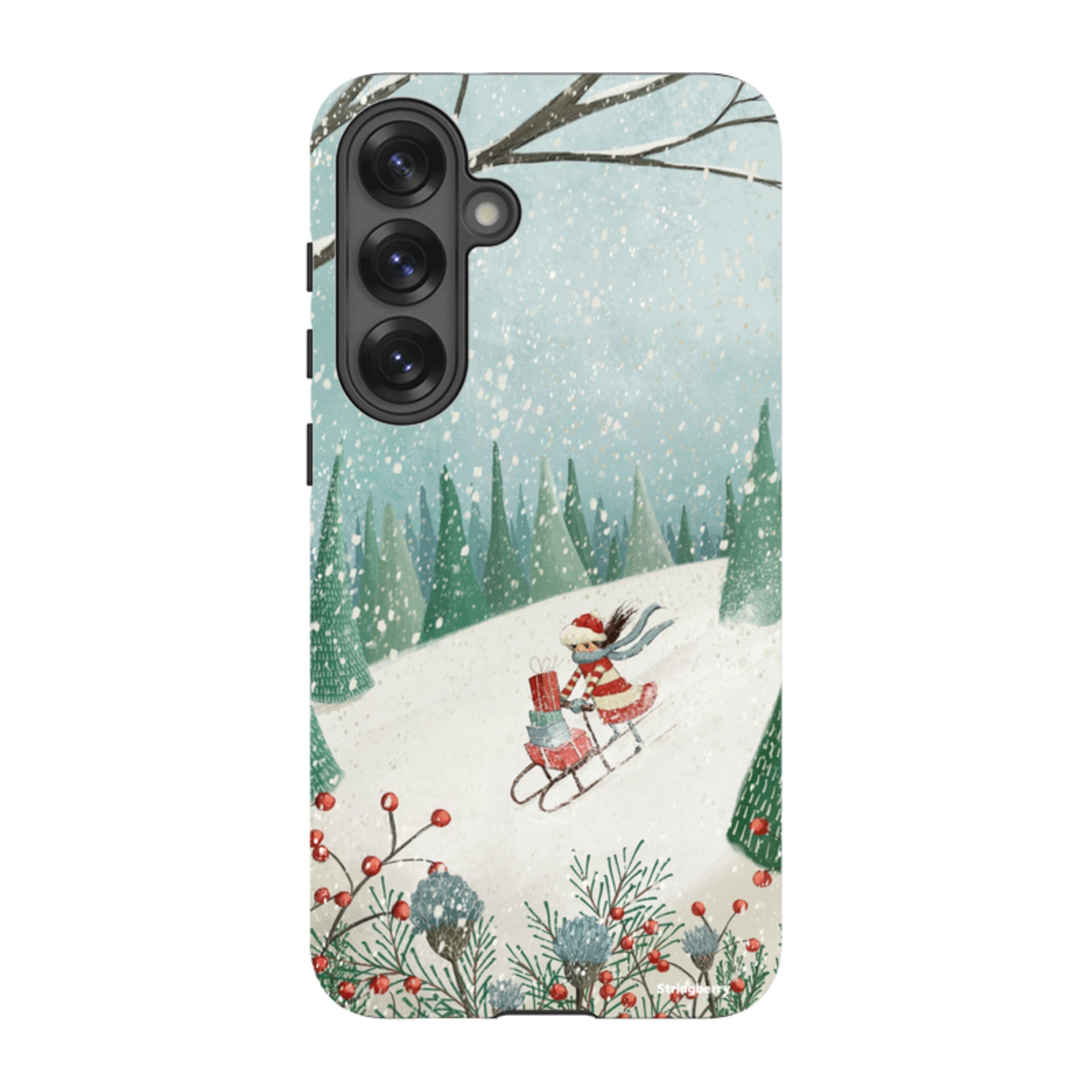 Samsung Tough Case - Sleigh Delivery By Maja Lindberg