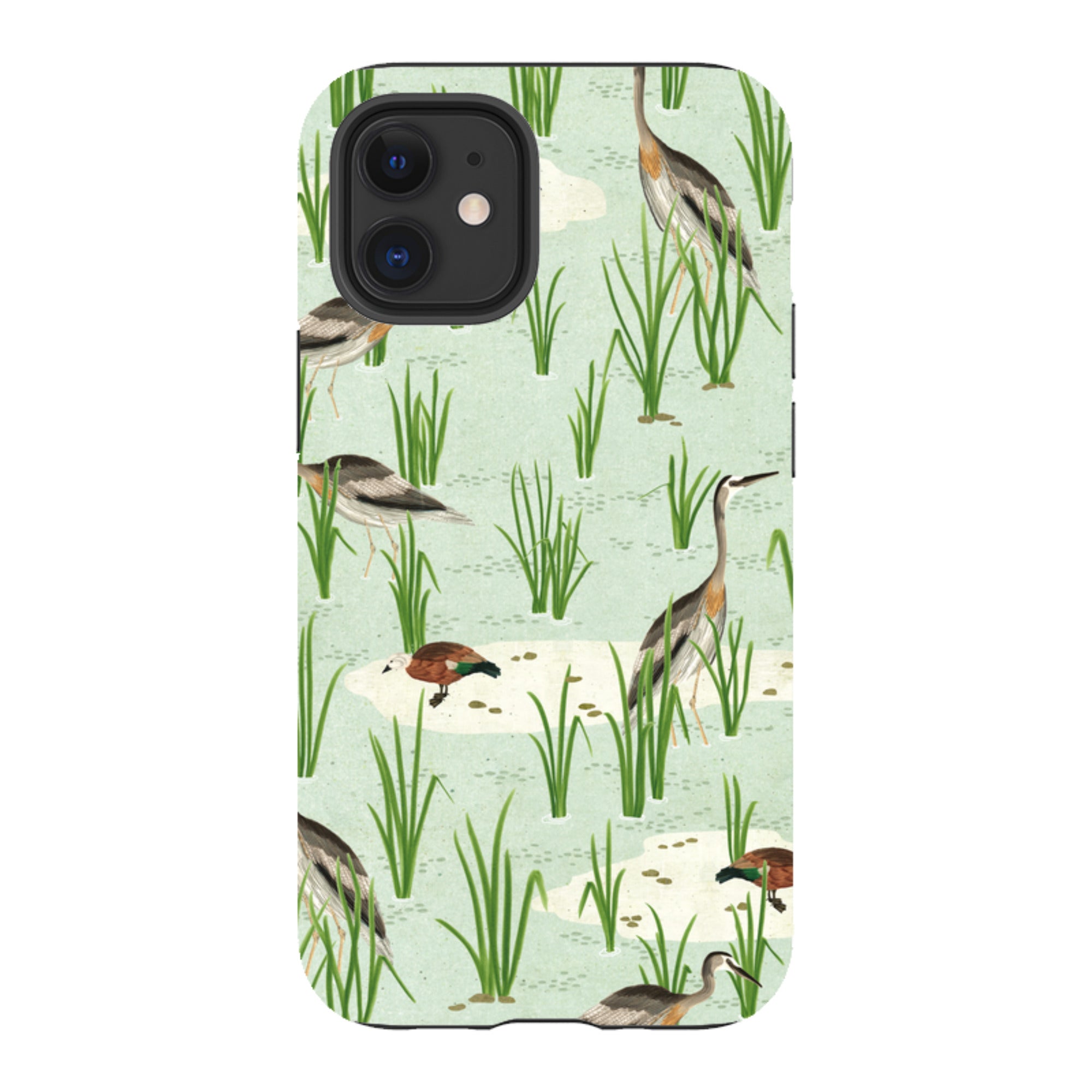 iPhone Tough Case - Wet Lands By Katherine Quinn