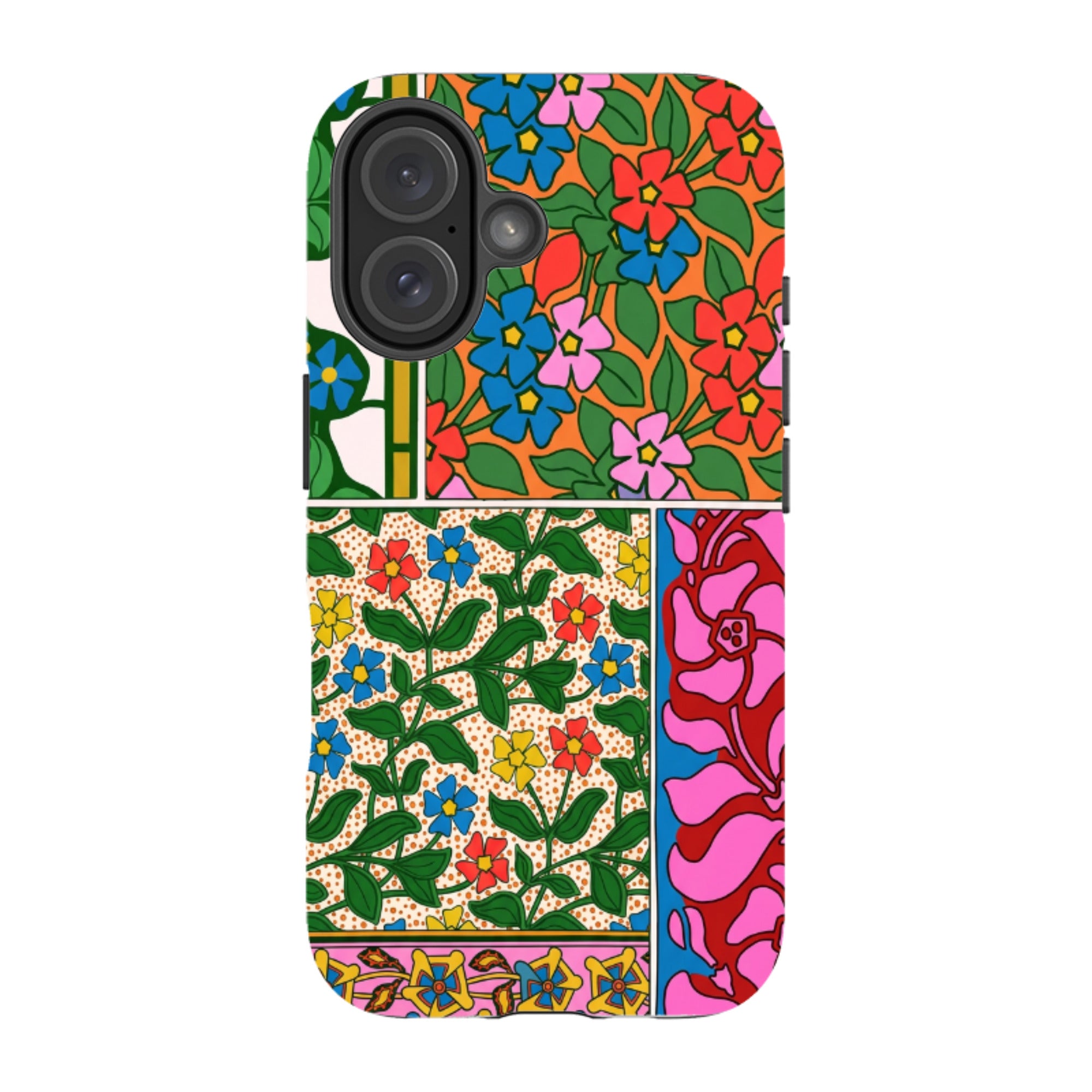 iPhone MagSafe Tough Case - Vintage Wildflowers
