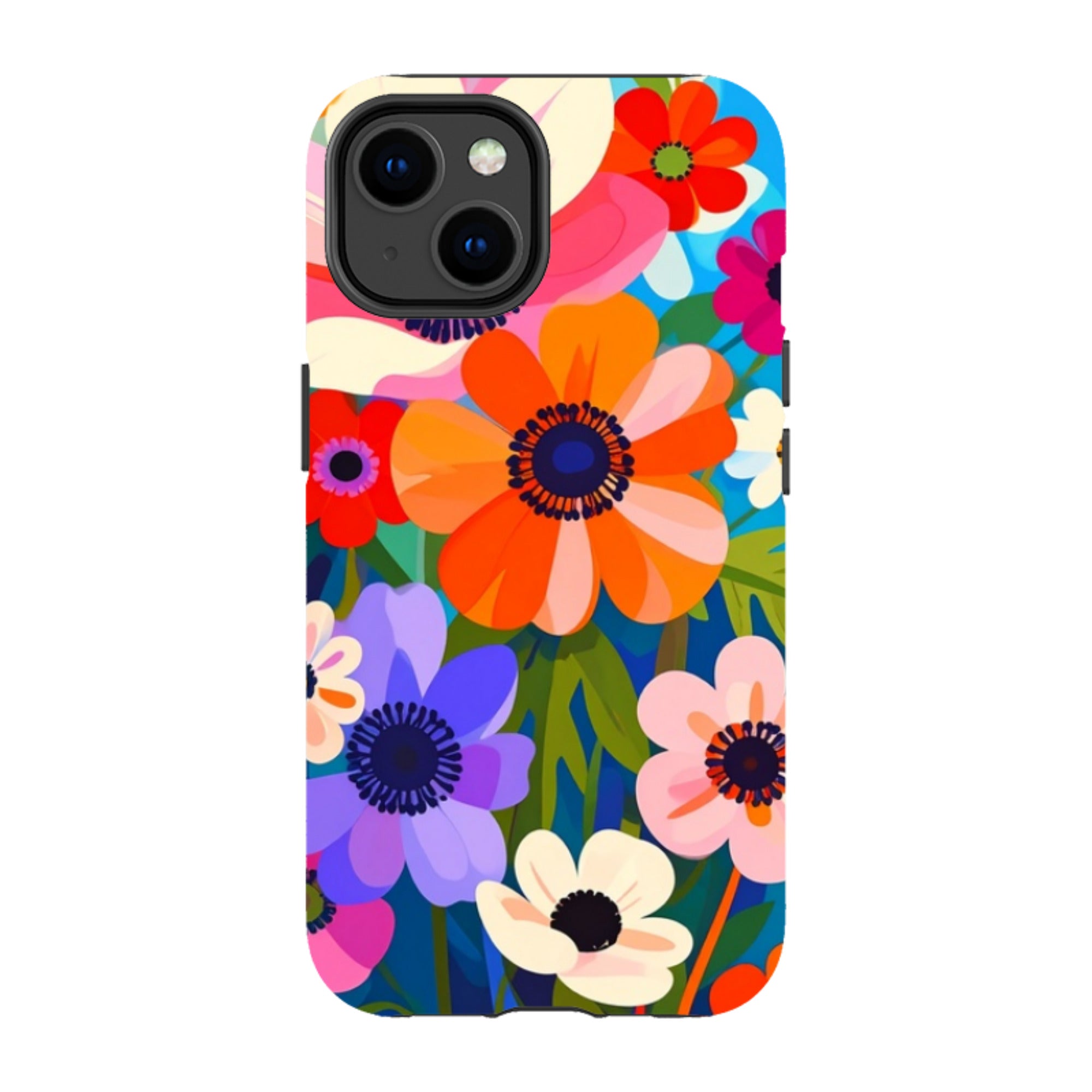 iPhone Tough Case - Angel Summer Floral