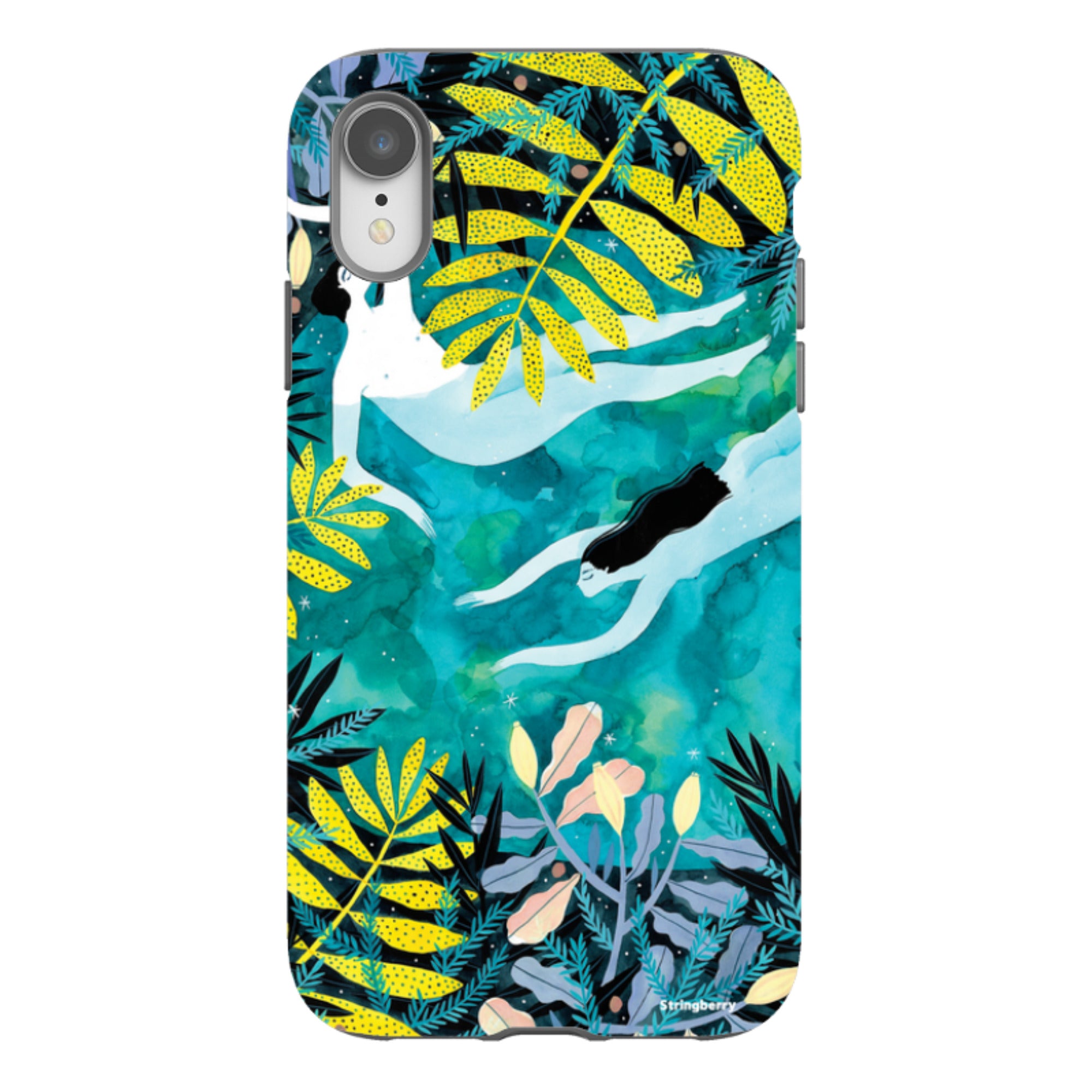 iPhone Tough Case - Night Swimming By Madalina Andronic