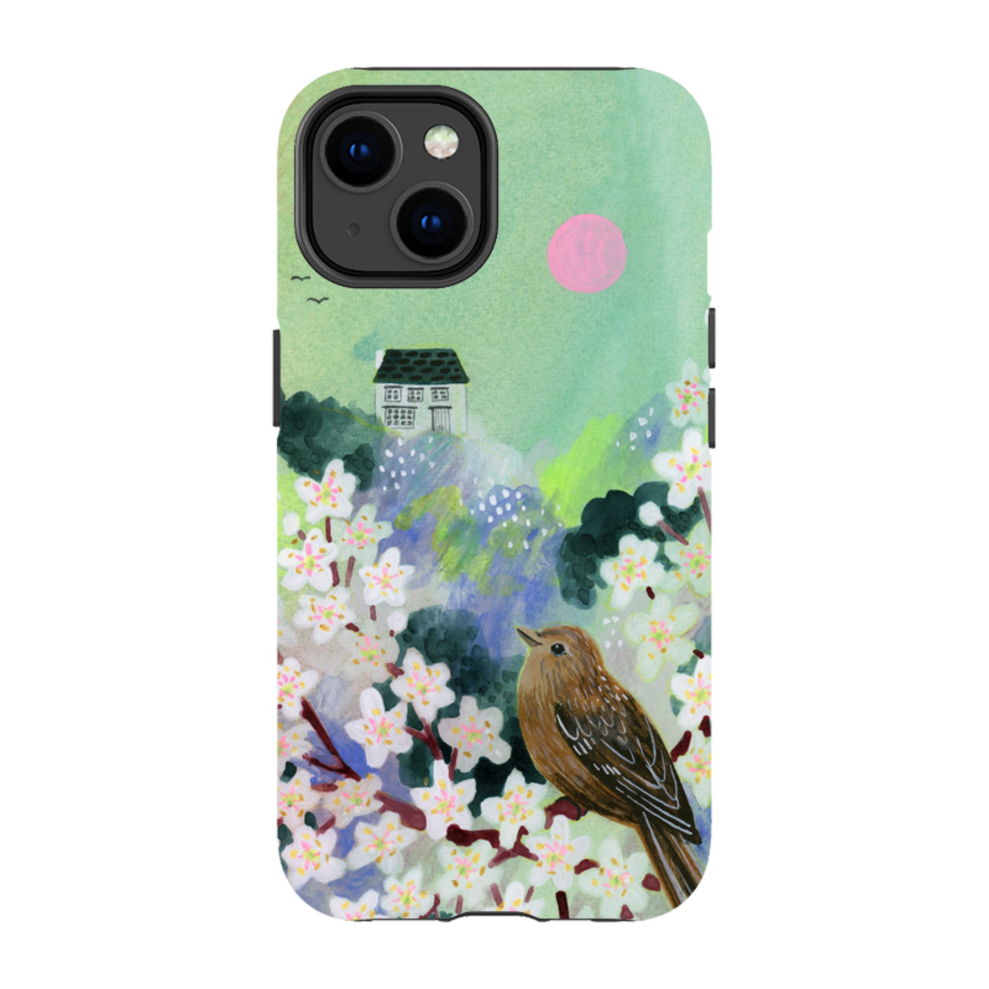 iPhone Tough Case - Blackthorn in the Valley By Lee Foster Wilson