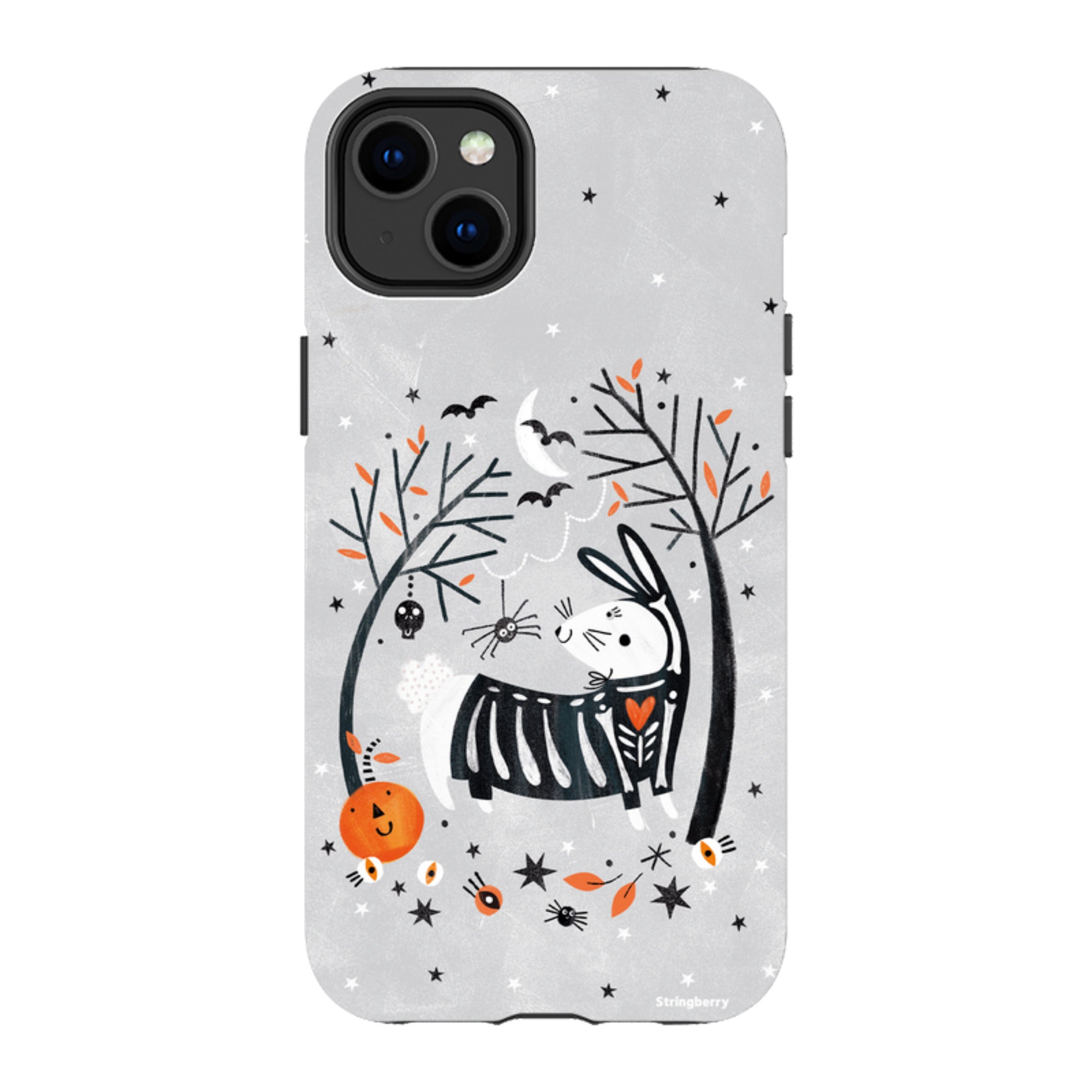 iPhone Tough Case - Spooky Rabbit By Ali Brookes