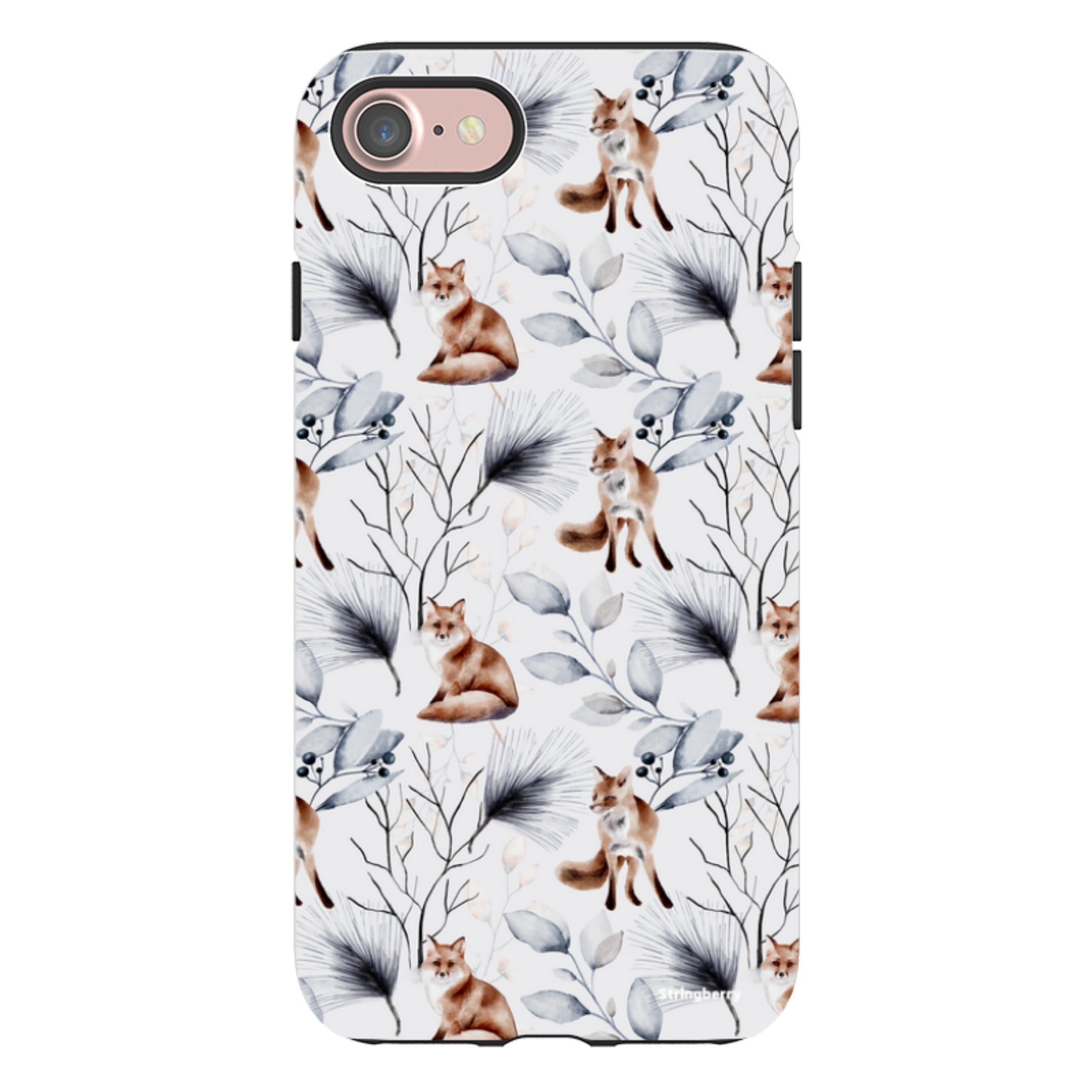 iPhone Tough Case - Foxy Xmas II