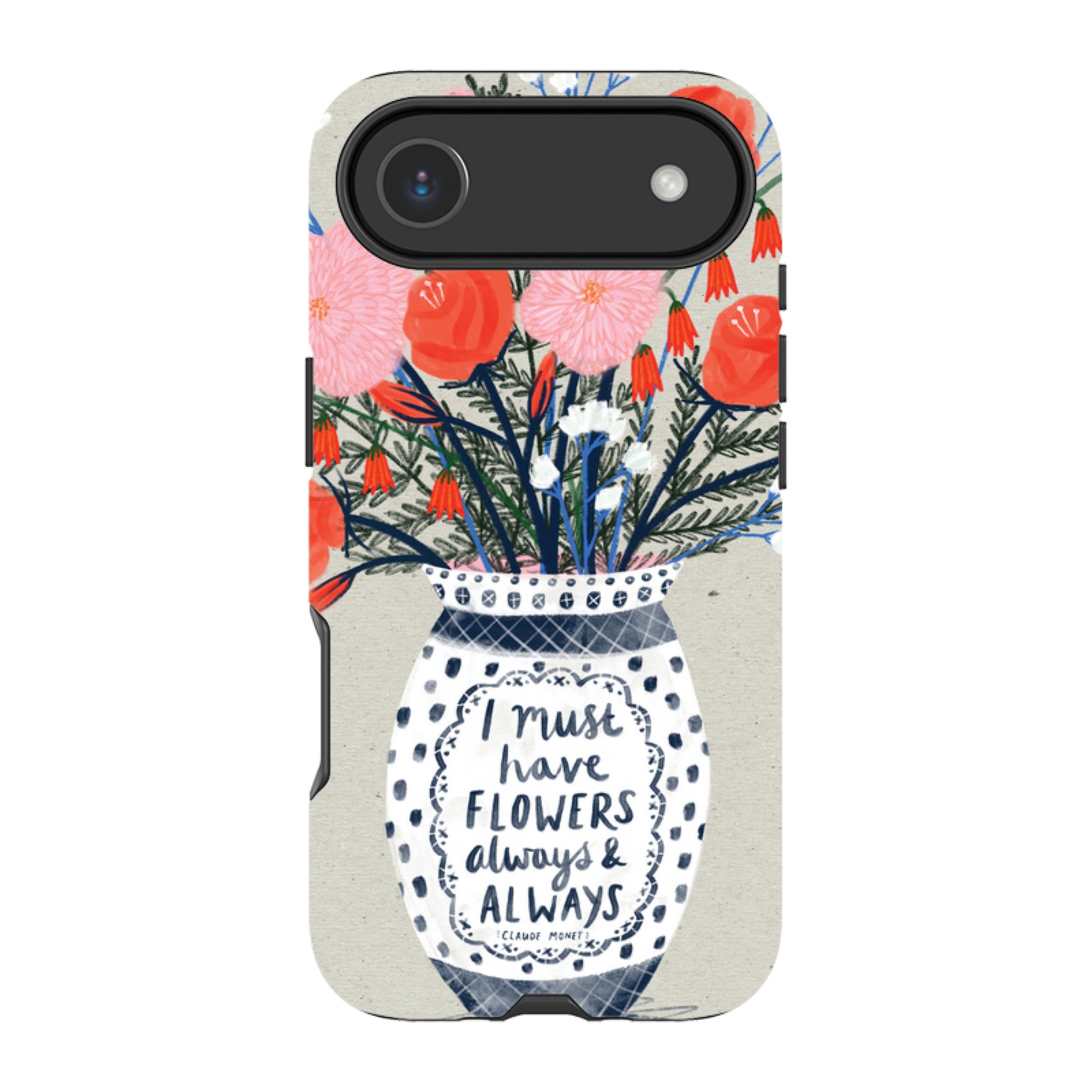 iPhone Tough Case - Flowers Always By Lee Foster Wilson