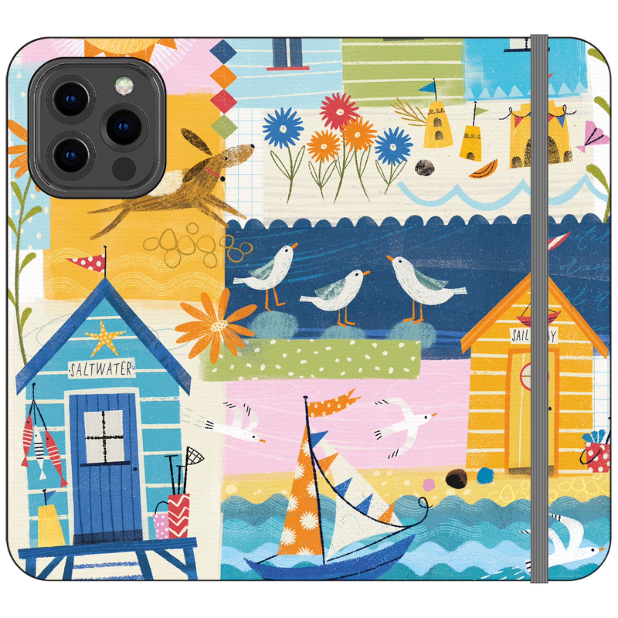 Sunny Days Wallet Case By Ali Brookes