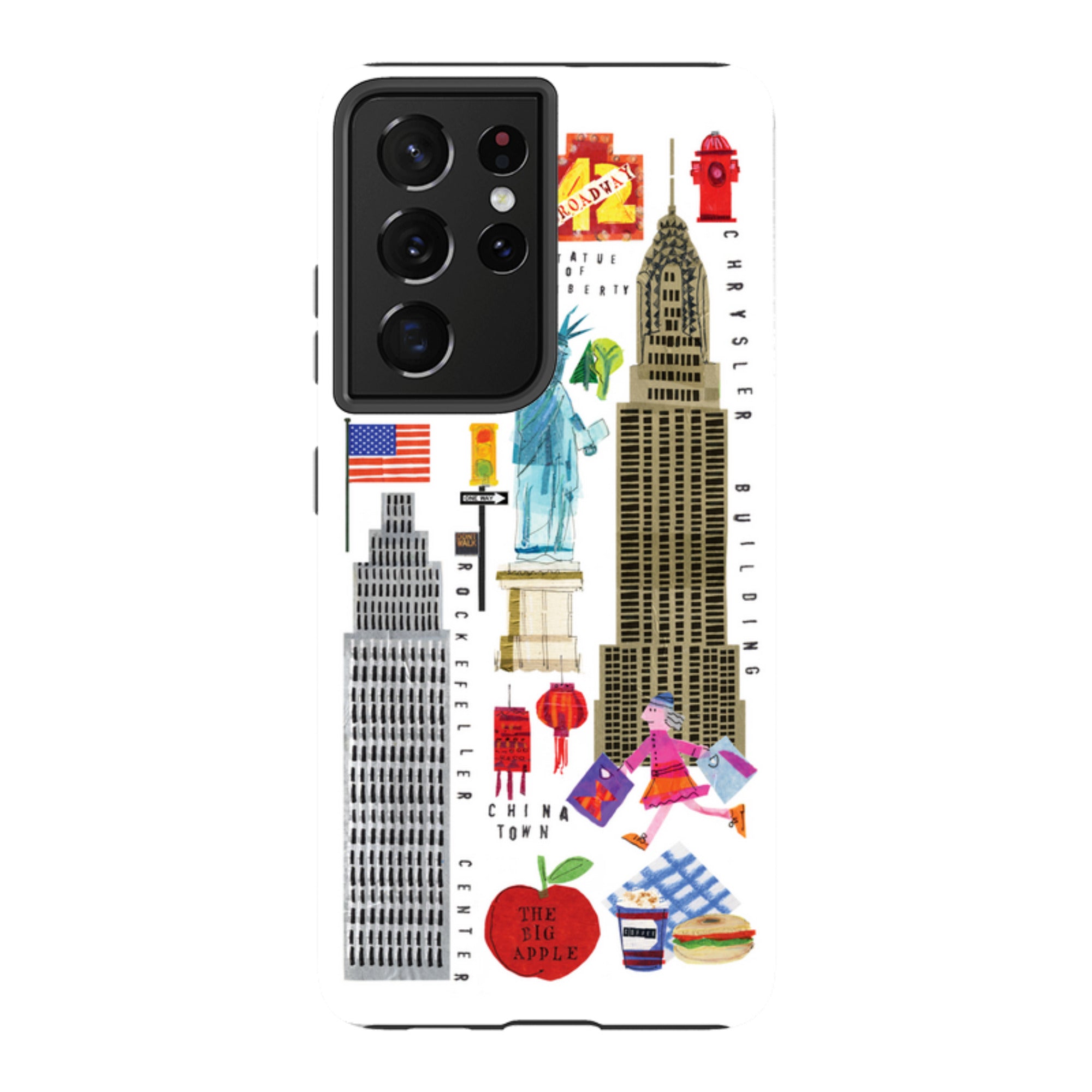 Samsung Tough Case - New York Icons By Tracey English