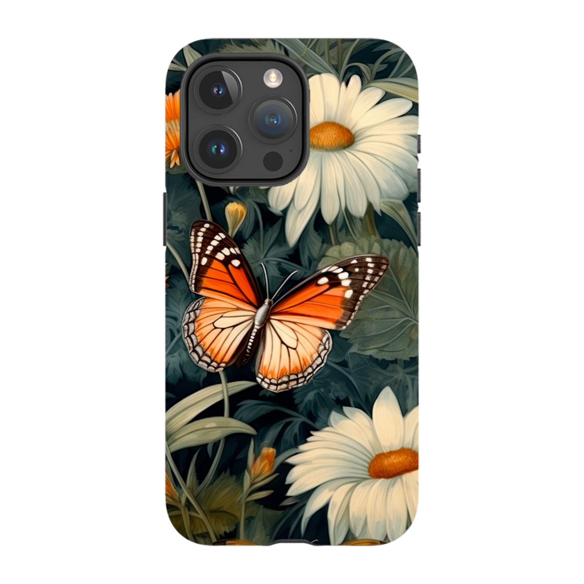 iPhone Case - Butterfly Daisies III
