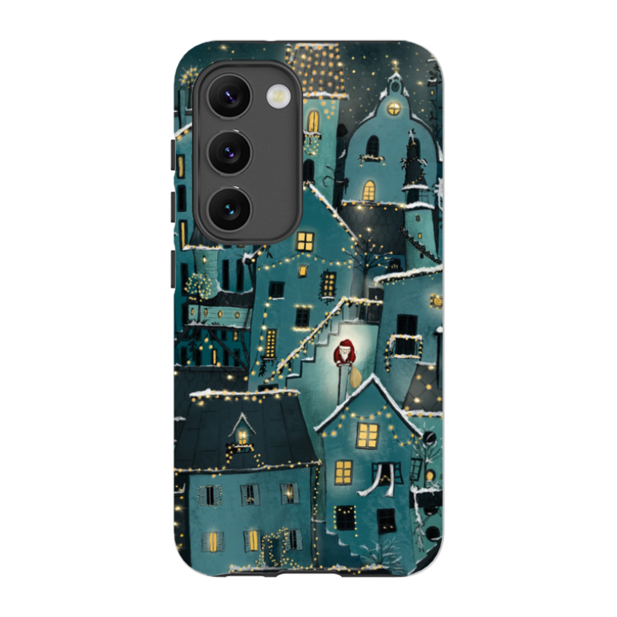 Samsung Tough Case - Citywinkles Blue By Maja Lindberg