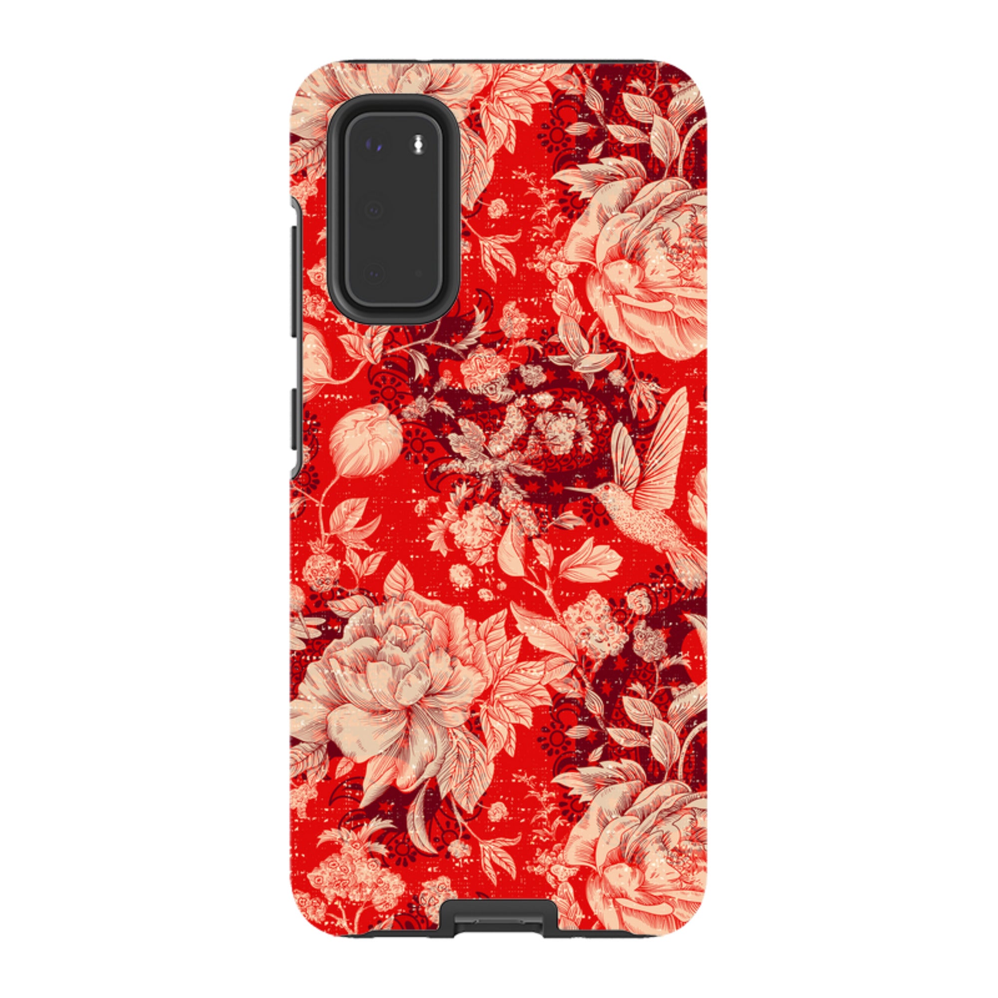 Samsung Tough Case - Red Peonies