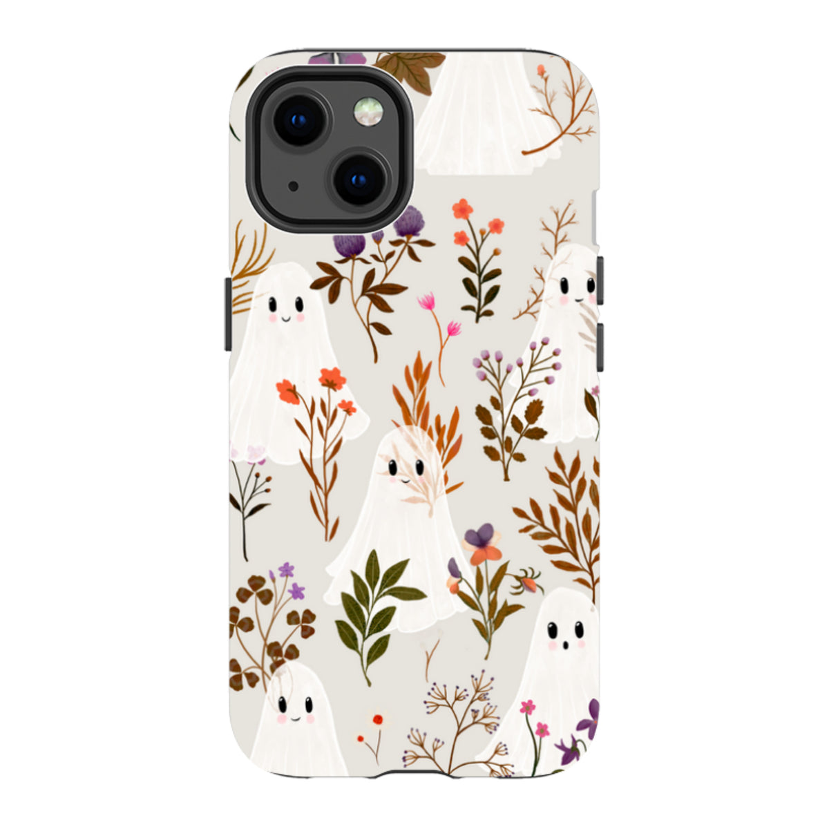 iPhone Tough Case - Ghost in the Garden - Stone By Katherine Quinn