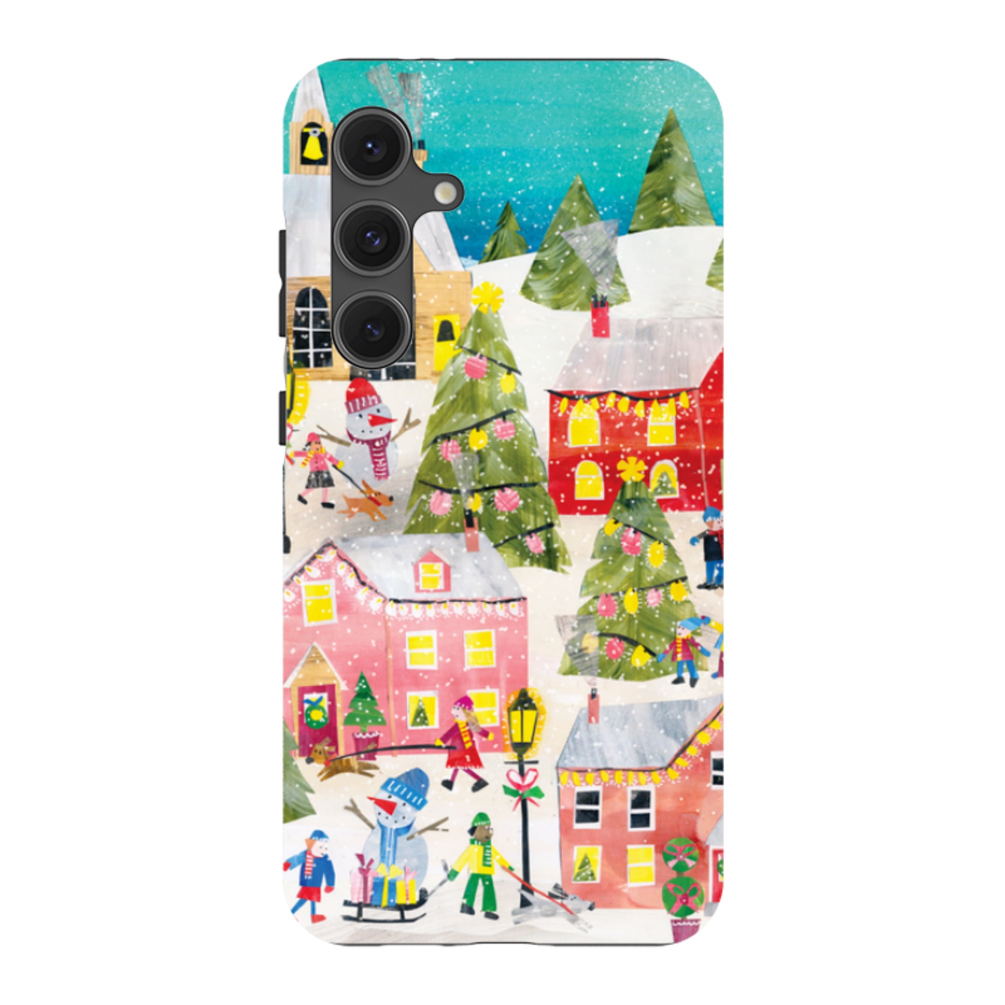 Samsung Tough Case - Winter Village By Tracey English