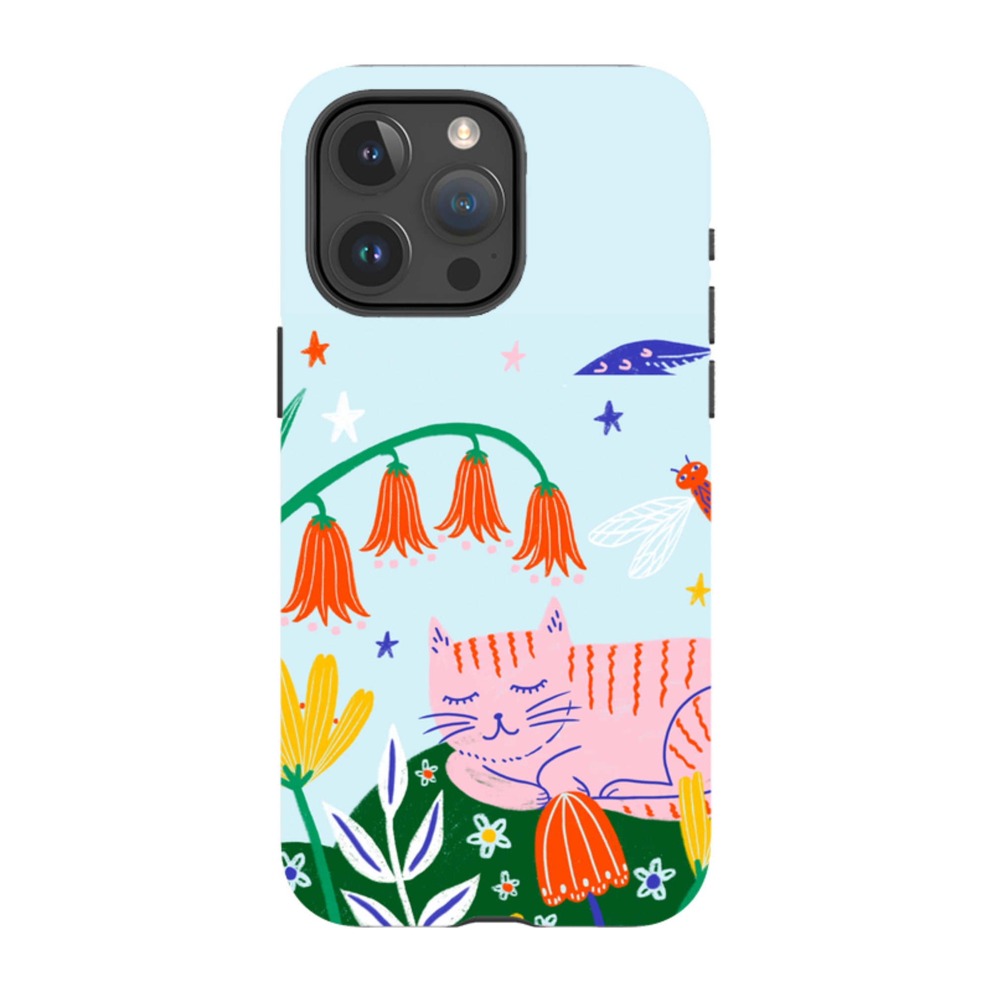 iPhone Tough Case - Cat By Lee Foster Wilson