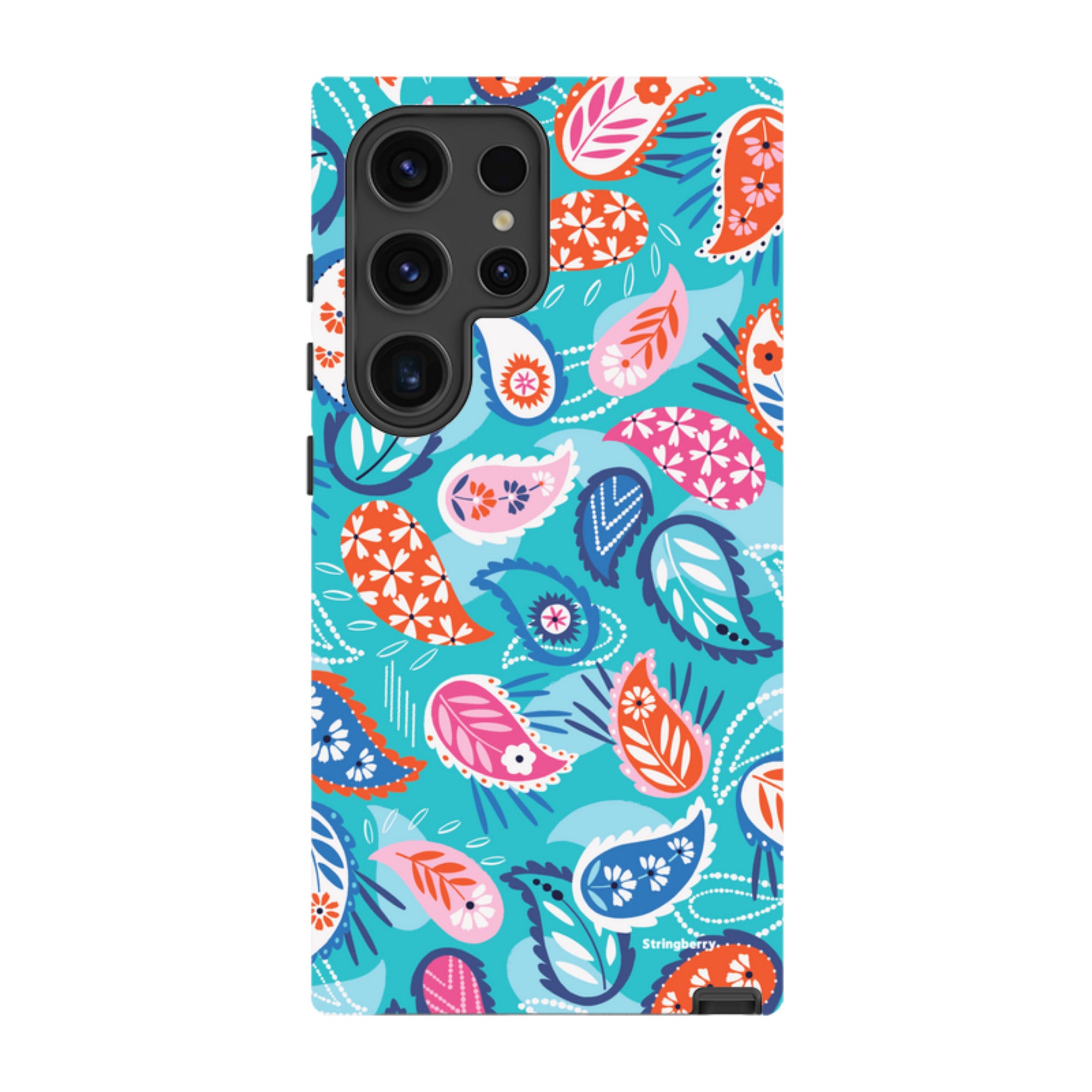 Samsung Tough Case - Paisley Blue By Ali Brookes