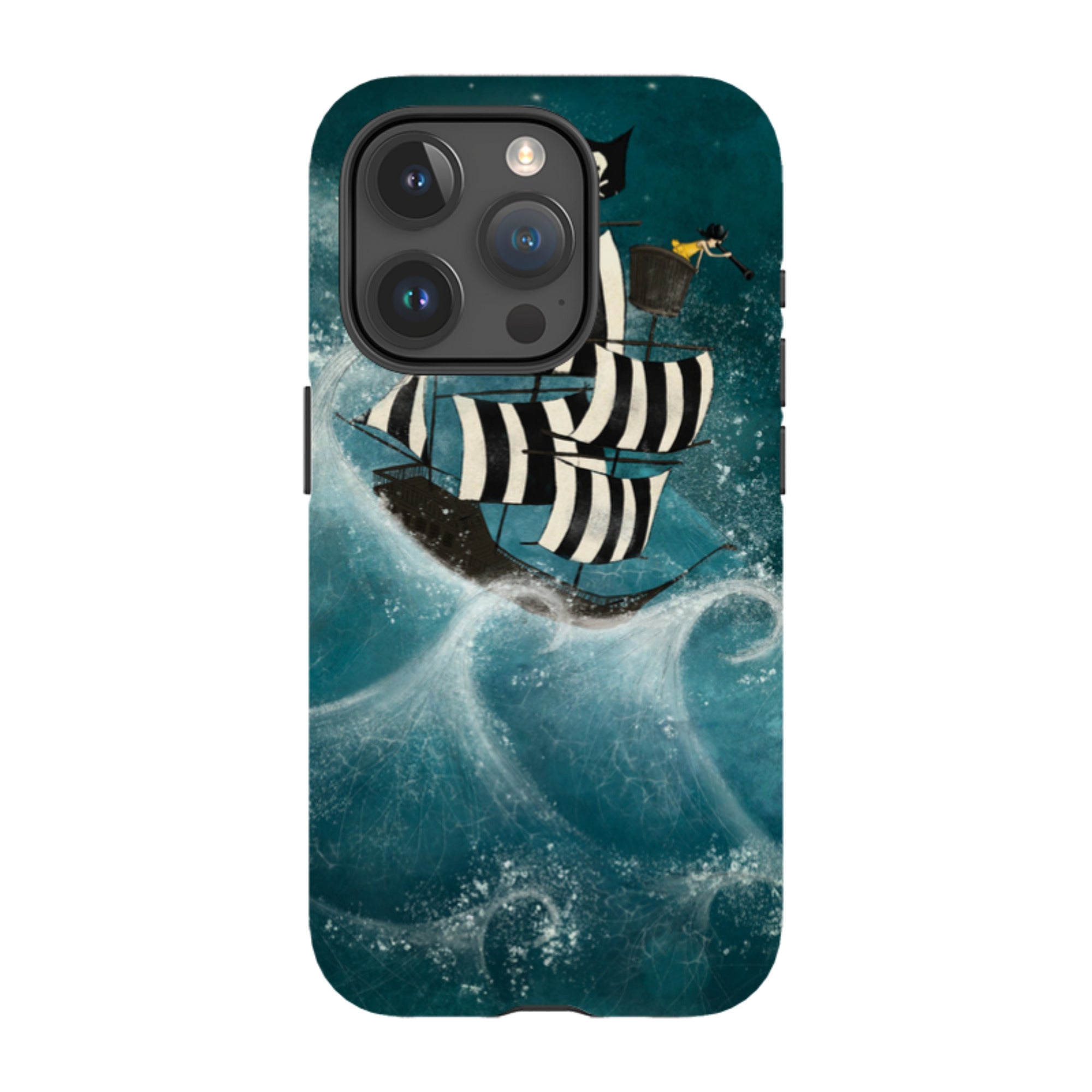 iPhone Tough Case - Face The Storm By Maja Lindberg