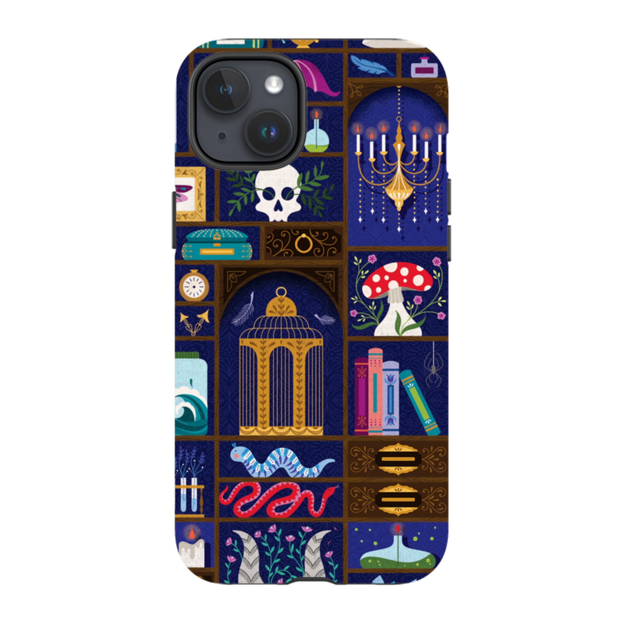 iPhone Tough Case - Cabinet Of Curiosities By Jenny Zemanek