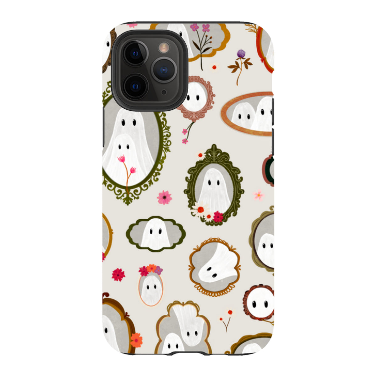 iPhone Tough Case - Framed Ghosts - Stone By Katherine Quinn