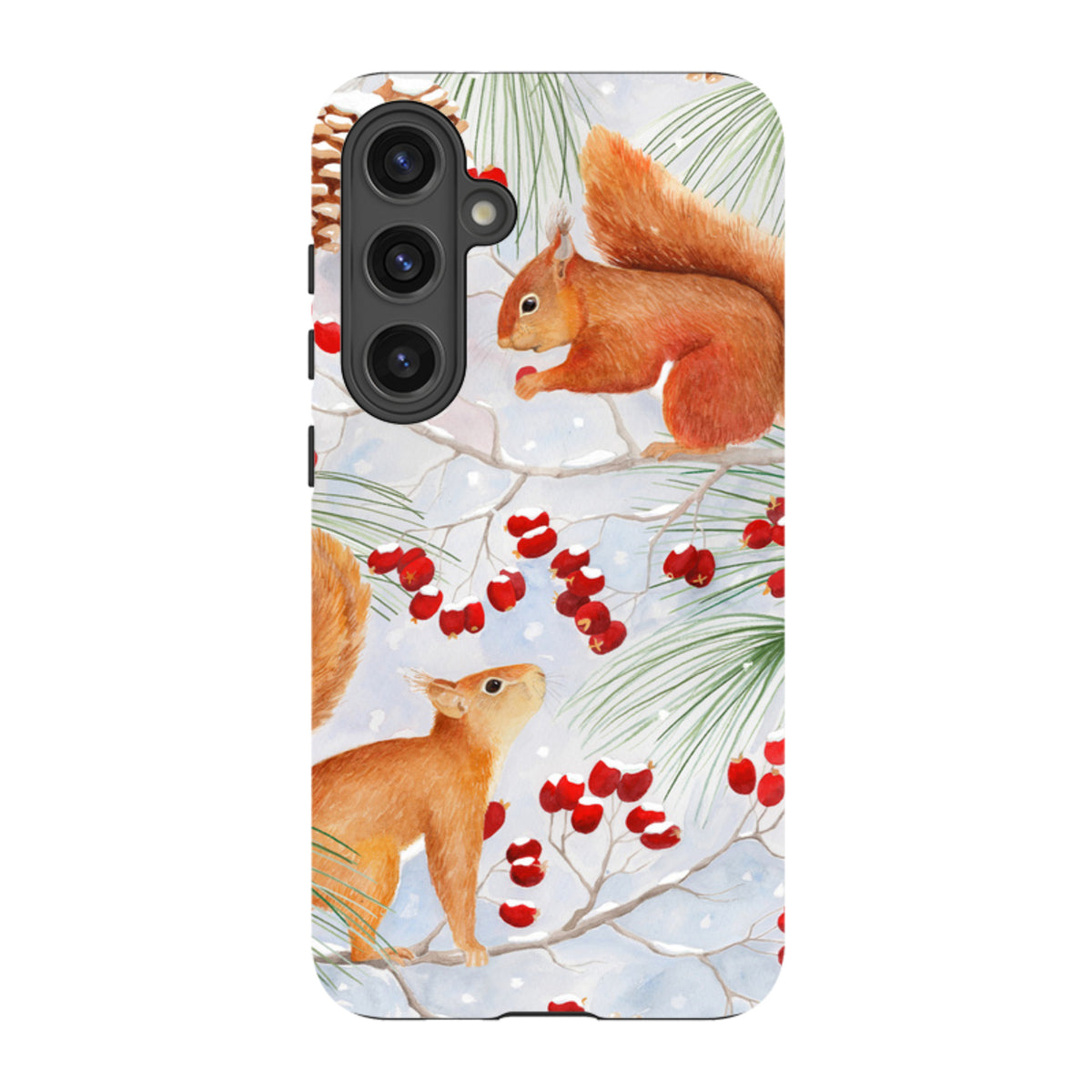Samsung Tough Case - Red Squirrels By Bex Parkin