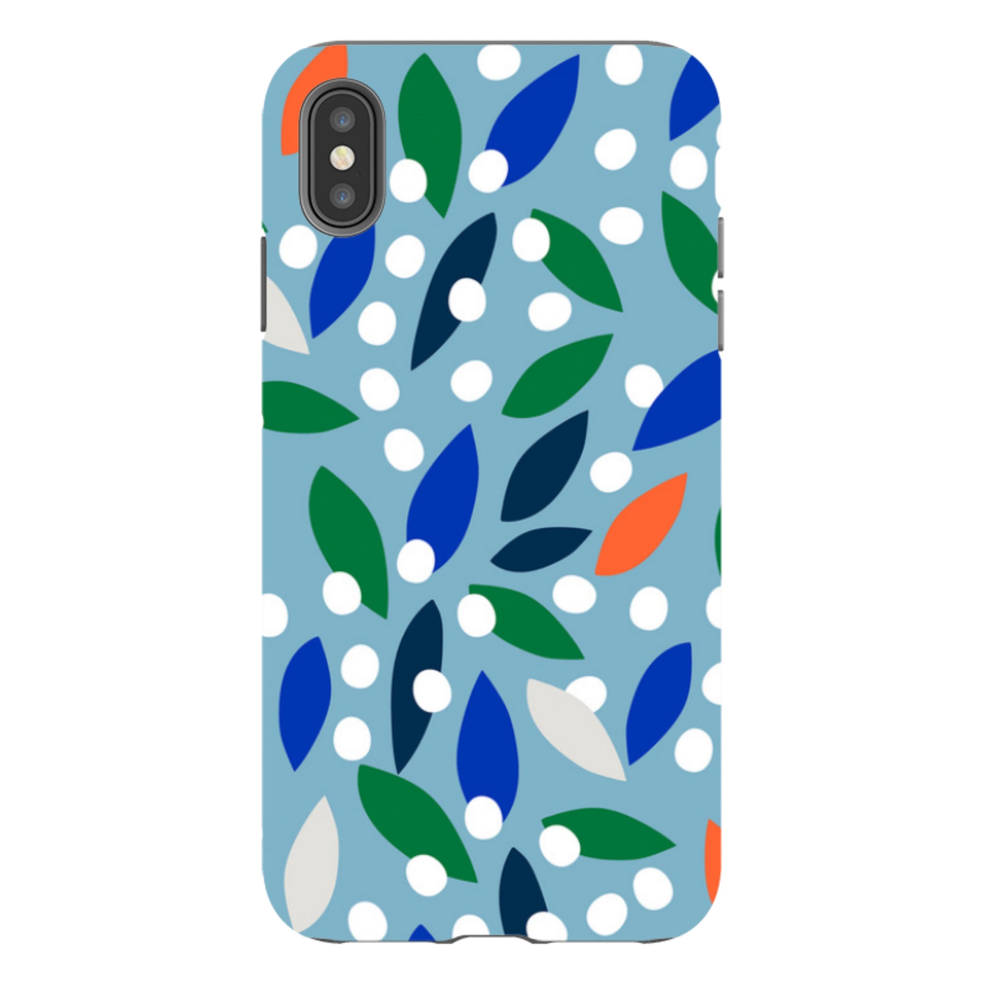 iPhone Tough Case - Floral Drops