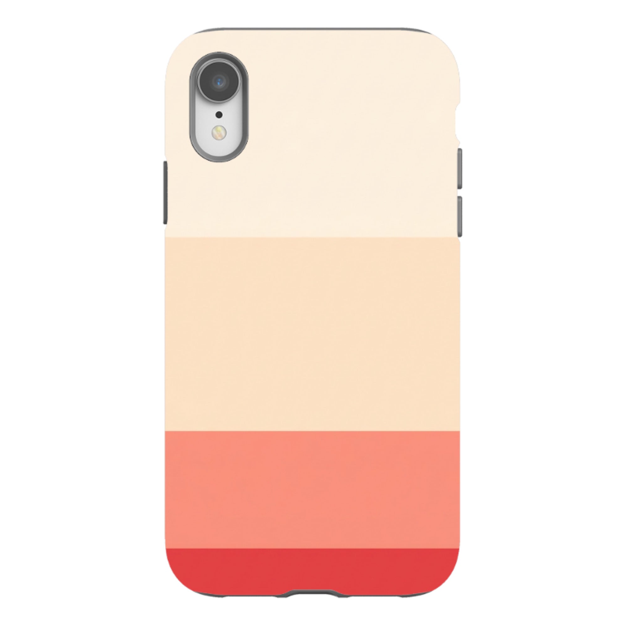 iPhone Tough Case - Crimson Red Gradient