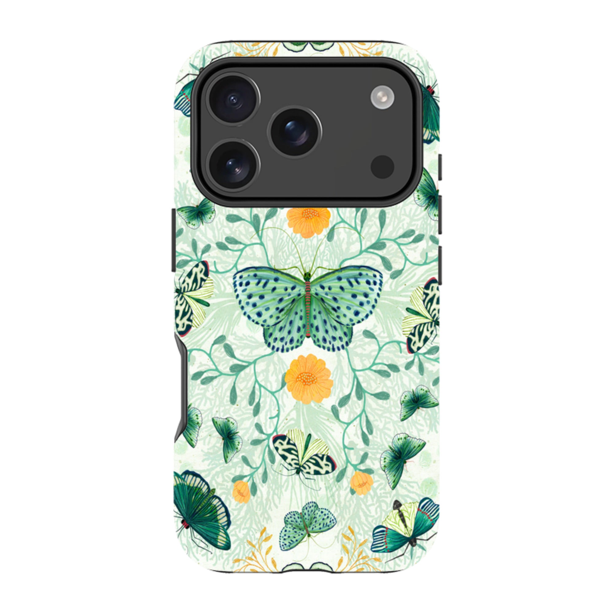 iPhone Tough Case - Medium Moths 1 By Katherine Quinn